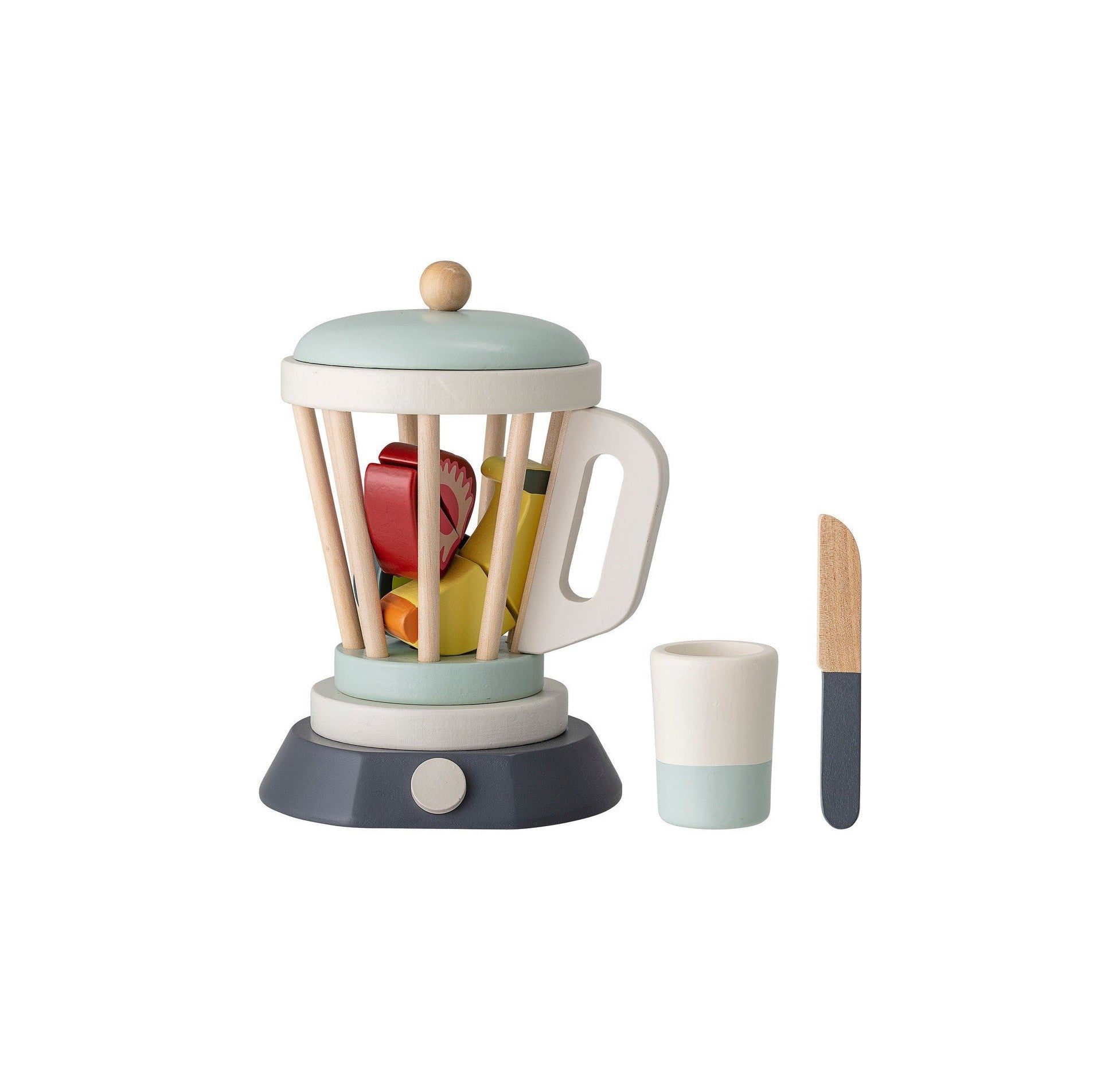 Bloomingville Mini Lene Play Set, Kitchen, White, Lotus