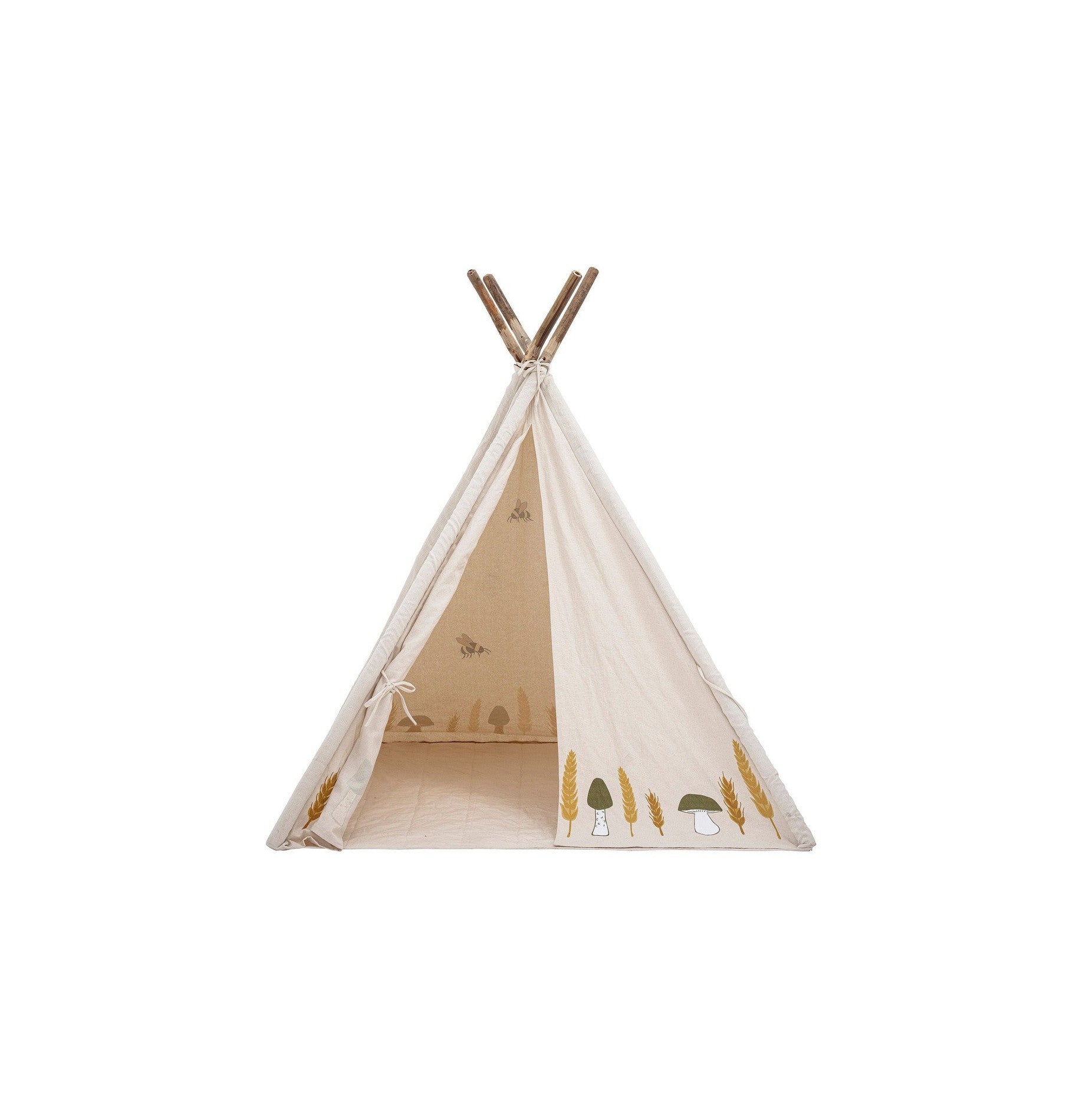 Bloomingville Mini Millo Childrenïs Tipi, Naturaleza, Algodón