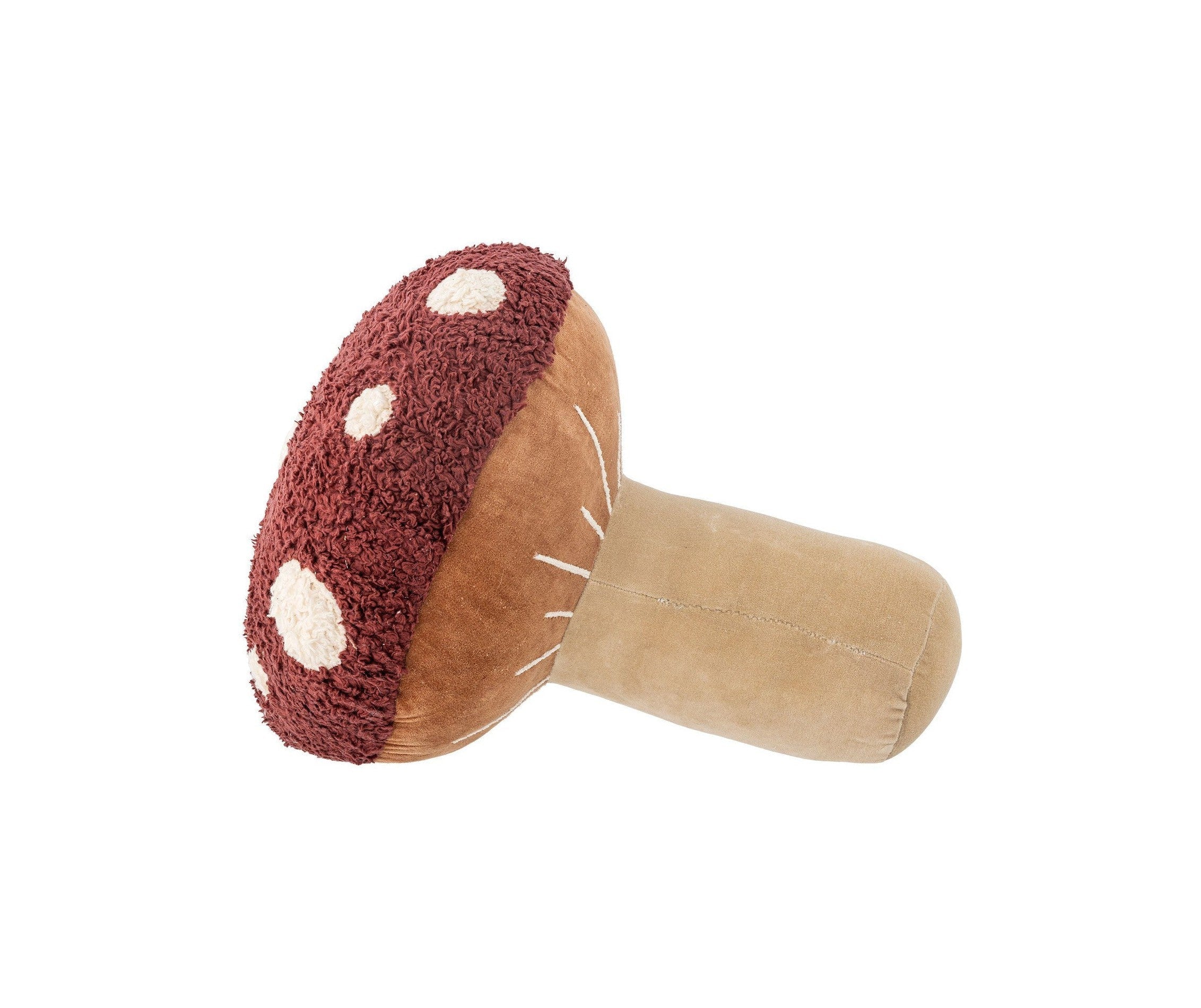 Bloomingville Mini Mushroom Cushion, rouge, coton