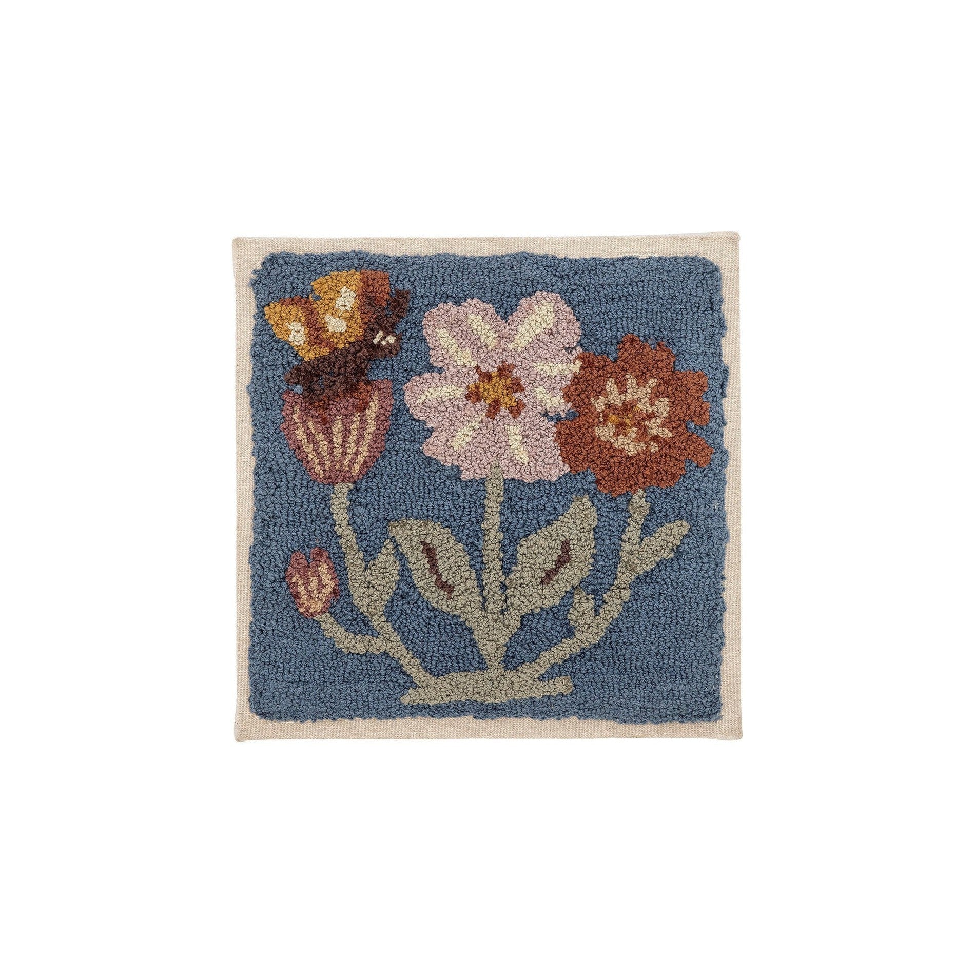 Bloomingville Mini Sallie Wall Decor, bleu, coton