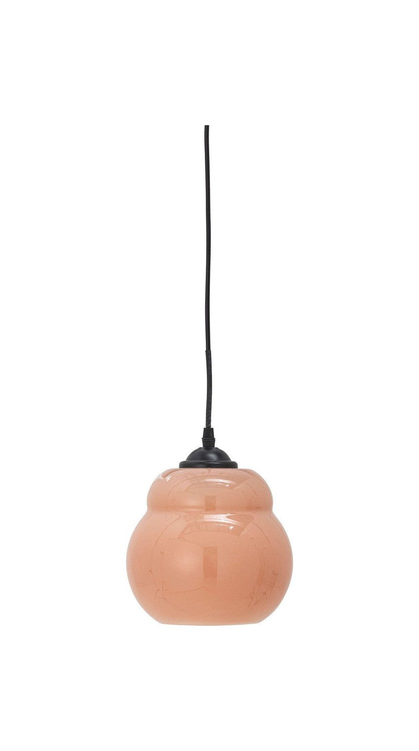 Bloomingville Motella pendellamp, rose, glass