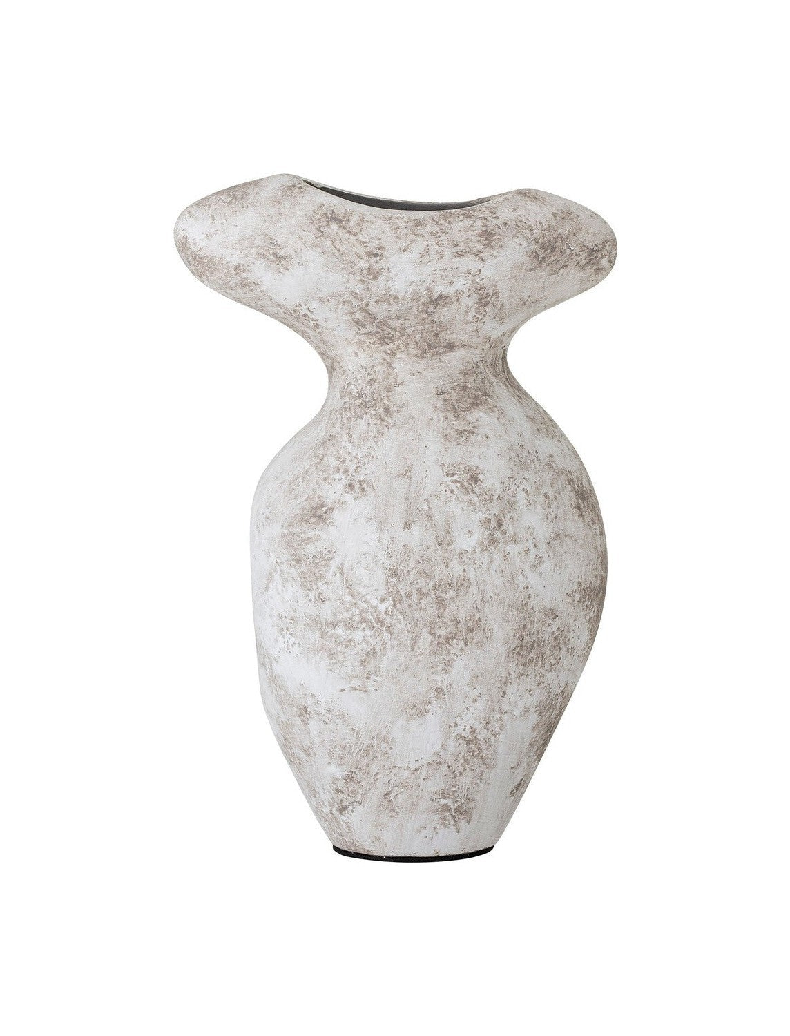 Bloomingville Nori Deco Vase, Gray, Terracotta