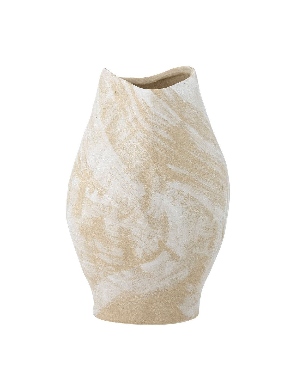 Bloomingville Obsa Vase, Natur, Steinzeug