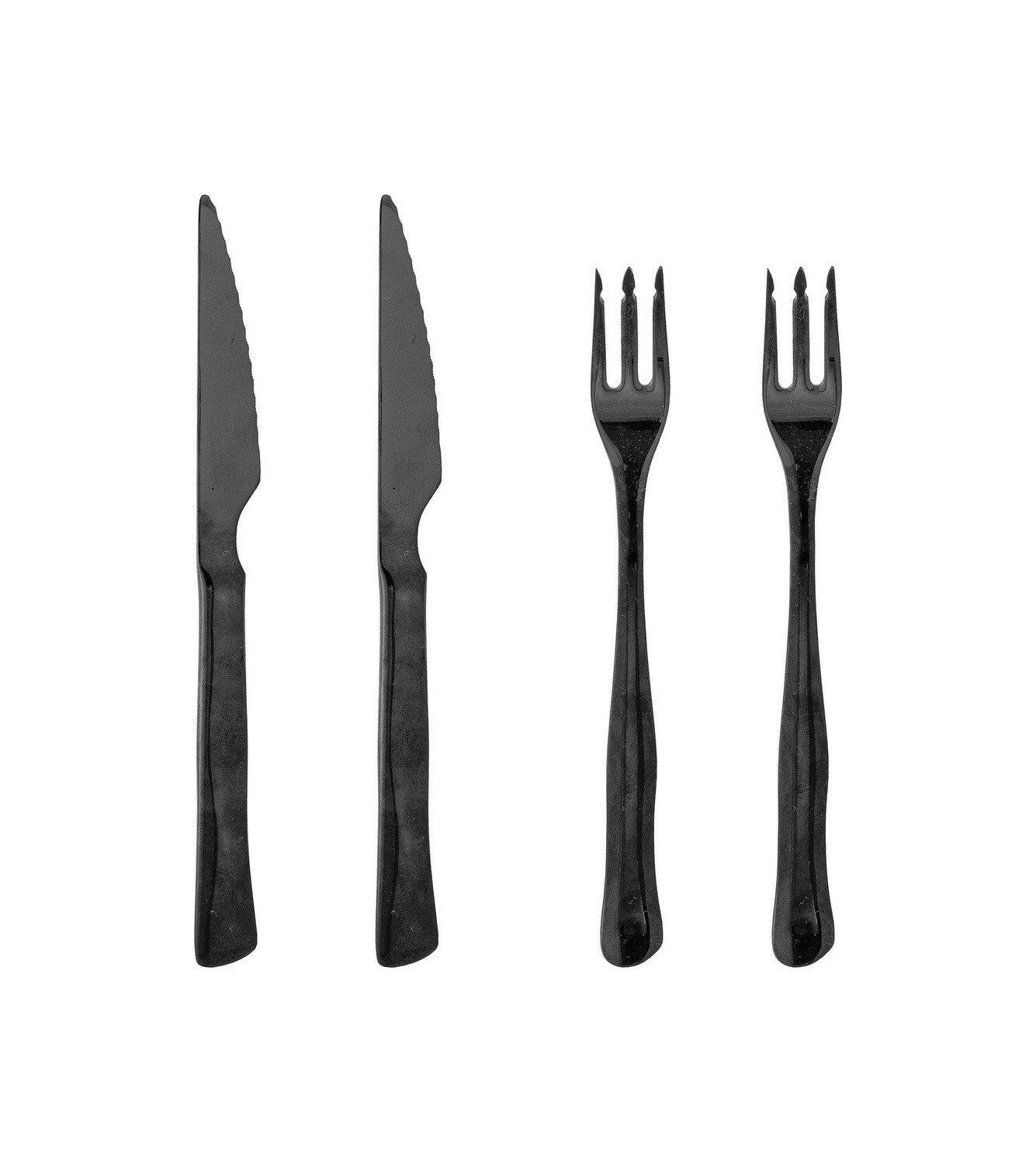 Bloomingville Ollin Steak Cutlery, Black, Ryðfrítt stál