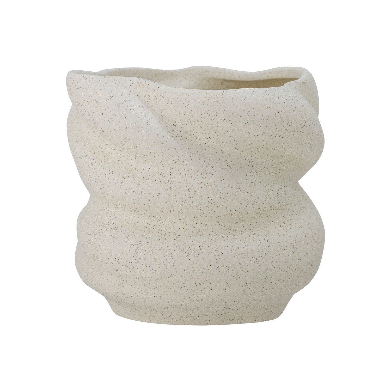 Bloomingville Orana Flowerpot, bianco, gresino