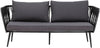 Bloomingville Pavone Sofa, Black, Metal