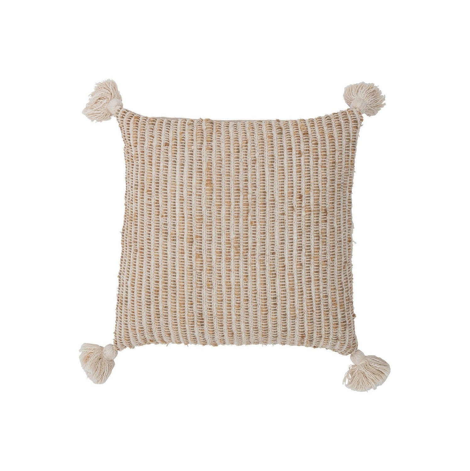 Bloomingville Penny Cushion, nature, coton