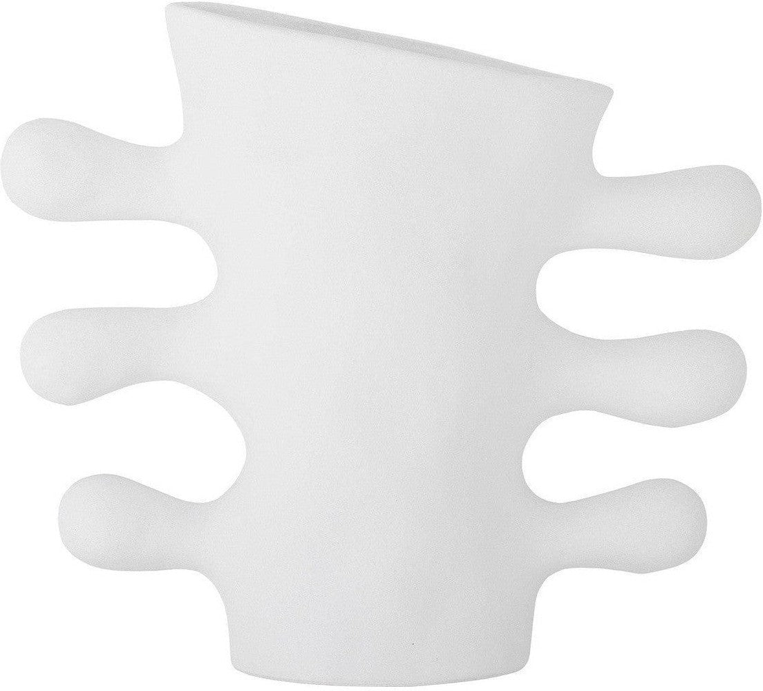 [product_category]-Bloomingville Pernilla Vase, White, Stoneware-Bloomingville-5711173317974-82060494-BLO-1