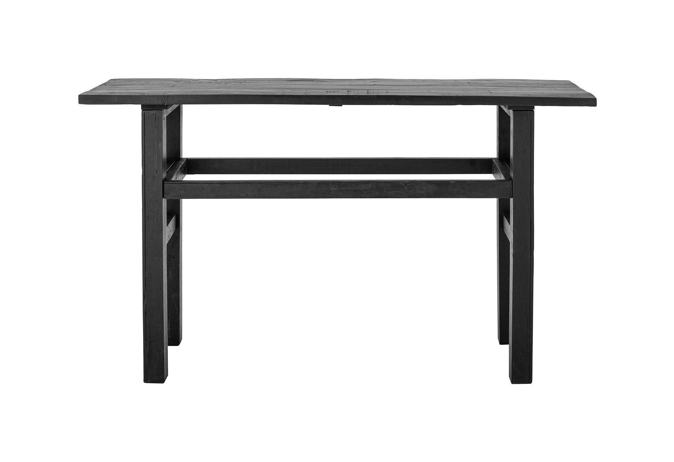 Table de la console Bloomingville Riber, noir, bois récupéré