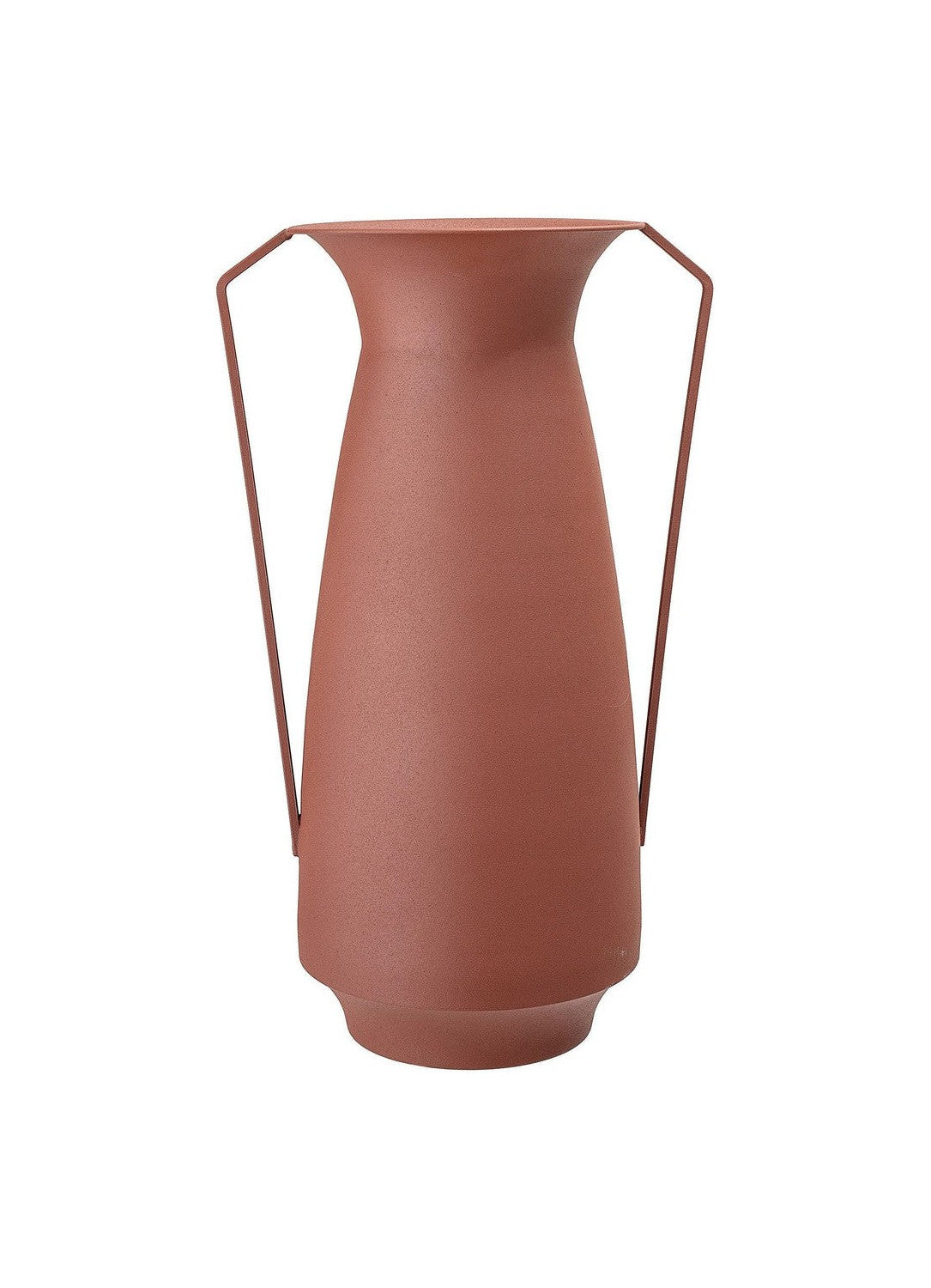 Vase Bloomingville Rikkegro, marron, métal
