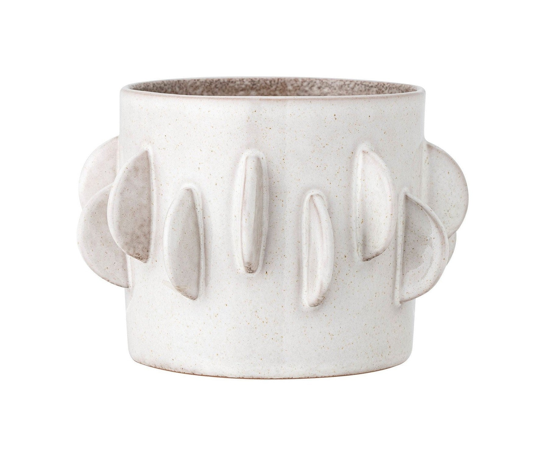 Bloomingville Roza Flowerpot, White, Goneware