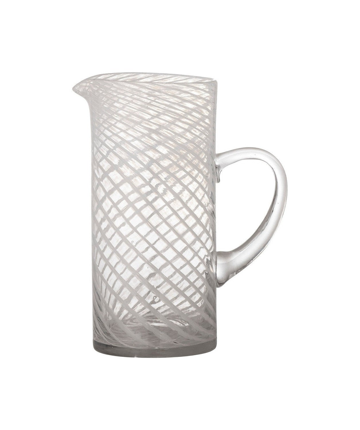 Bloomingville Sakhi Jug, hvitt, glass