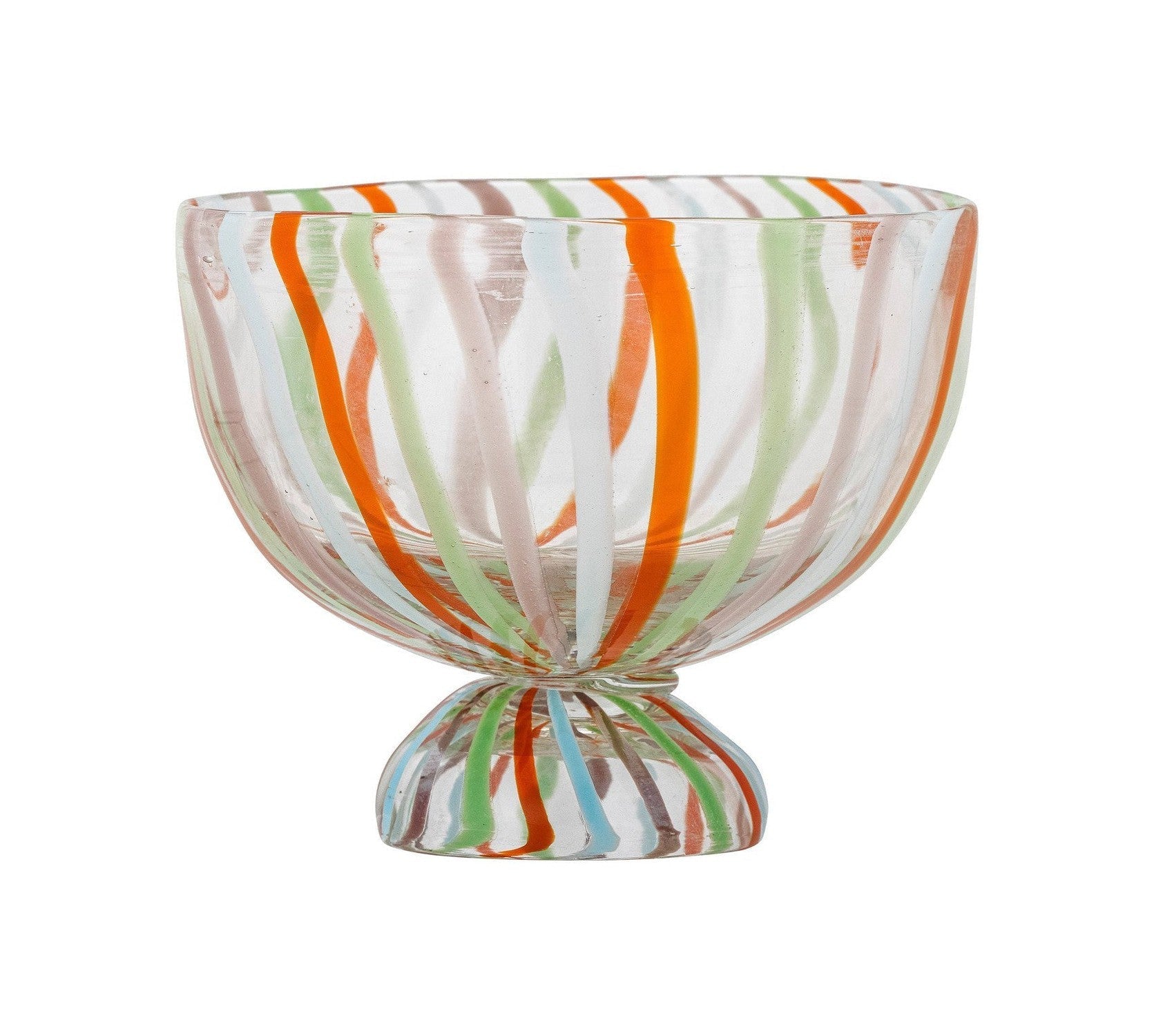 Bloomingville Savya Bowl, groen, glas