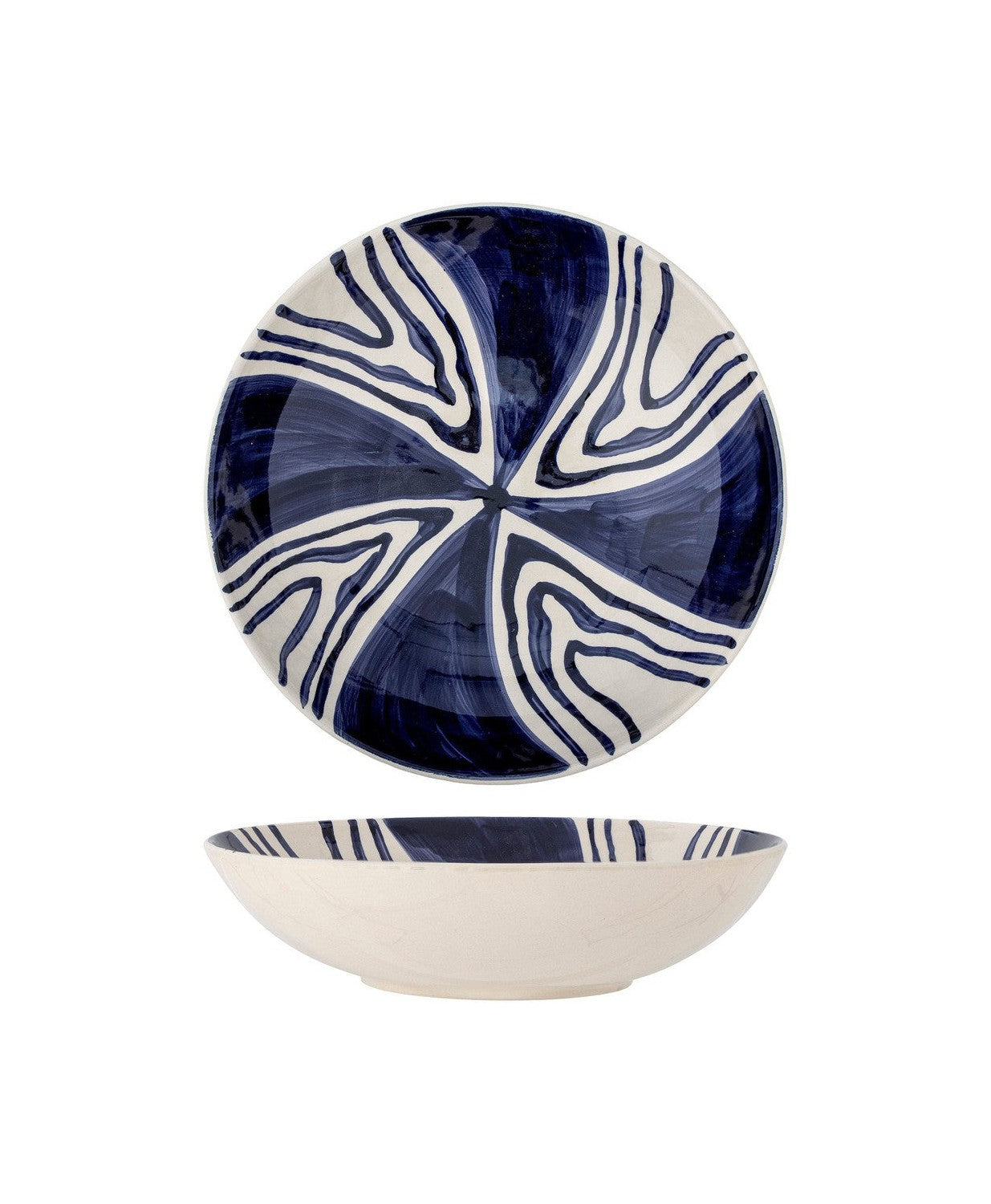 Bloomingville Shama Bowl, azul, gres