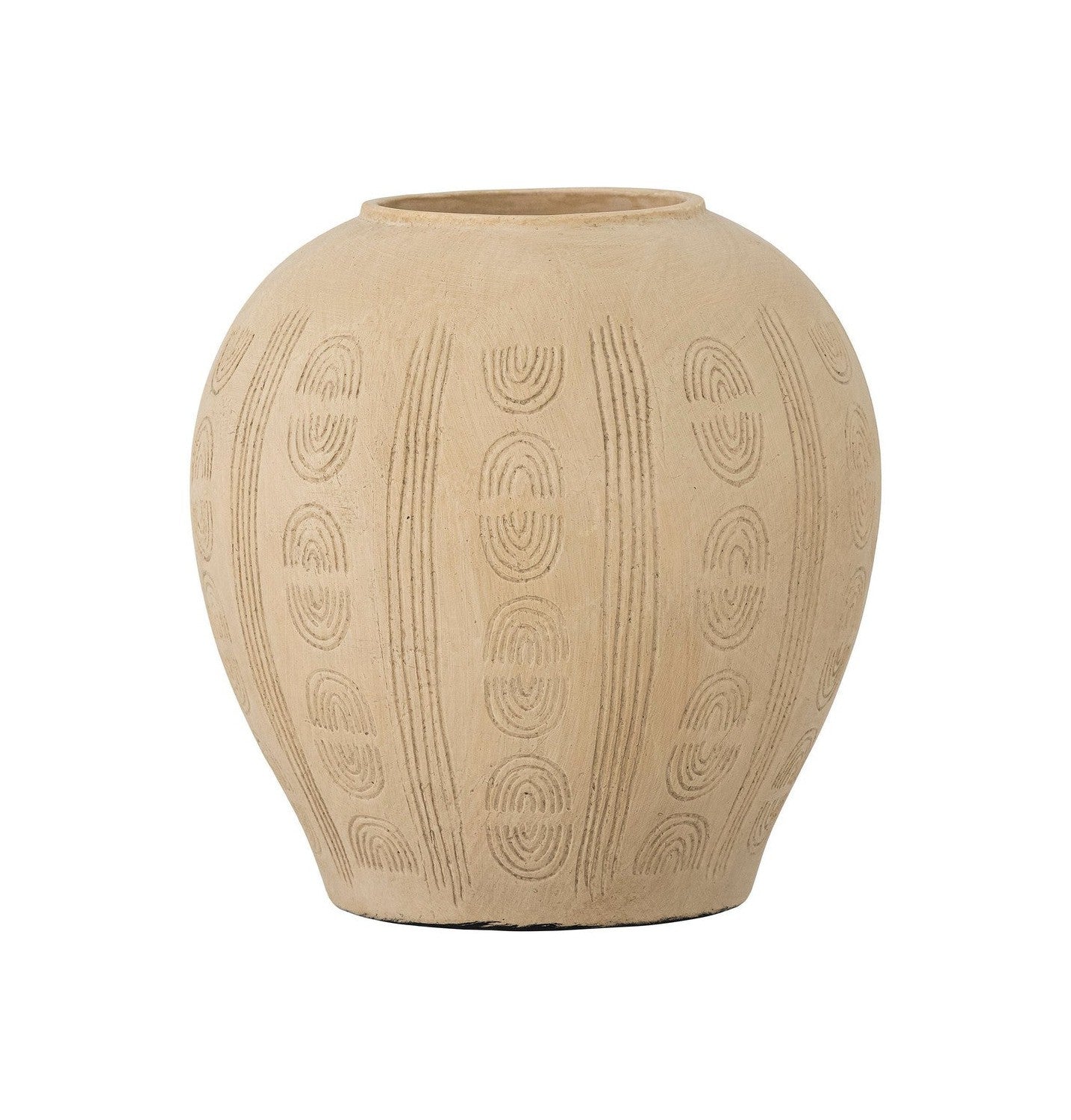 Bloomingville Taym Deco Vase, Natur, Terracotta