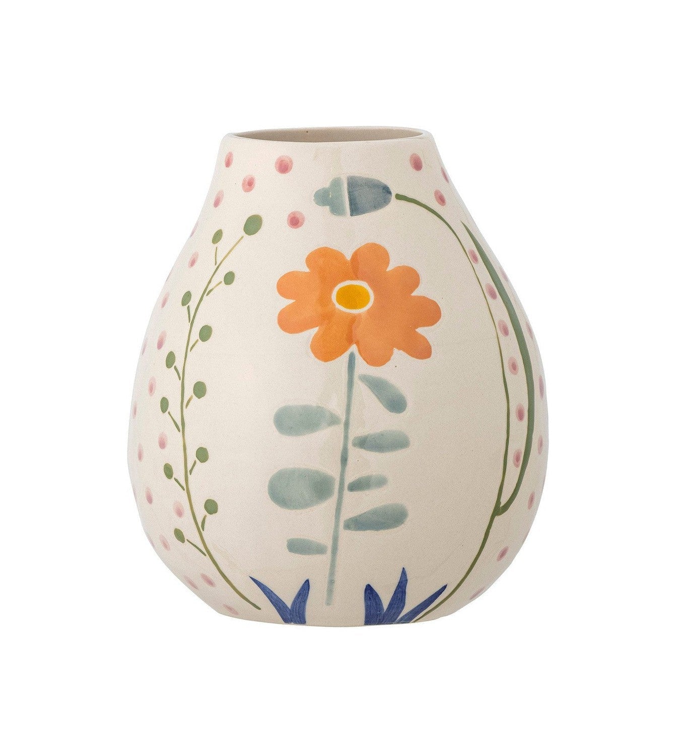 Bloomingville Taza Vase, Nature, Steingware