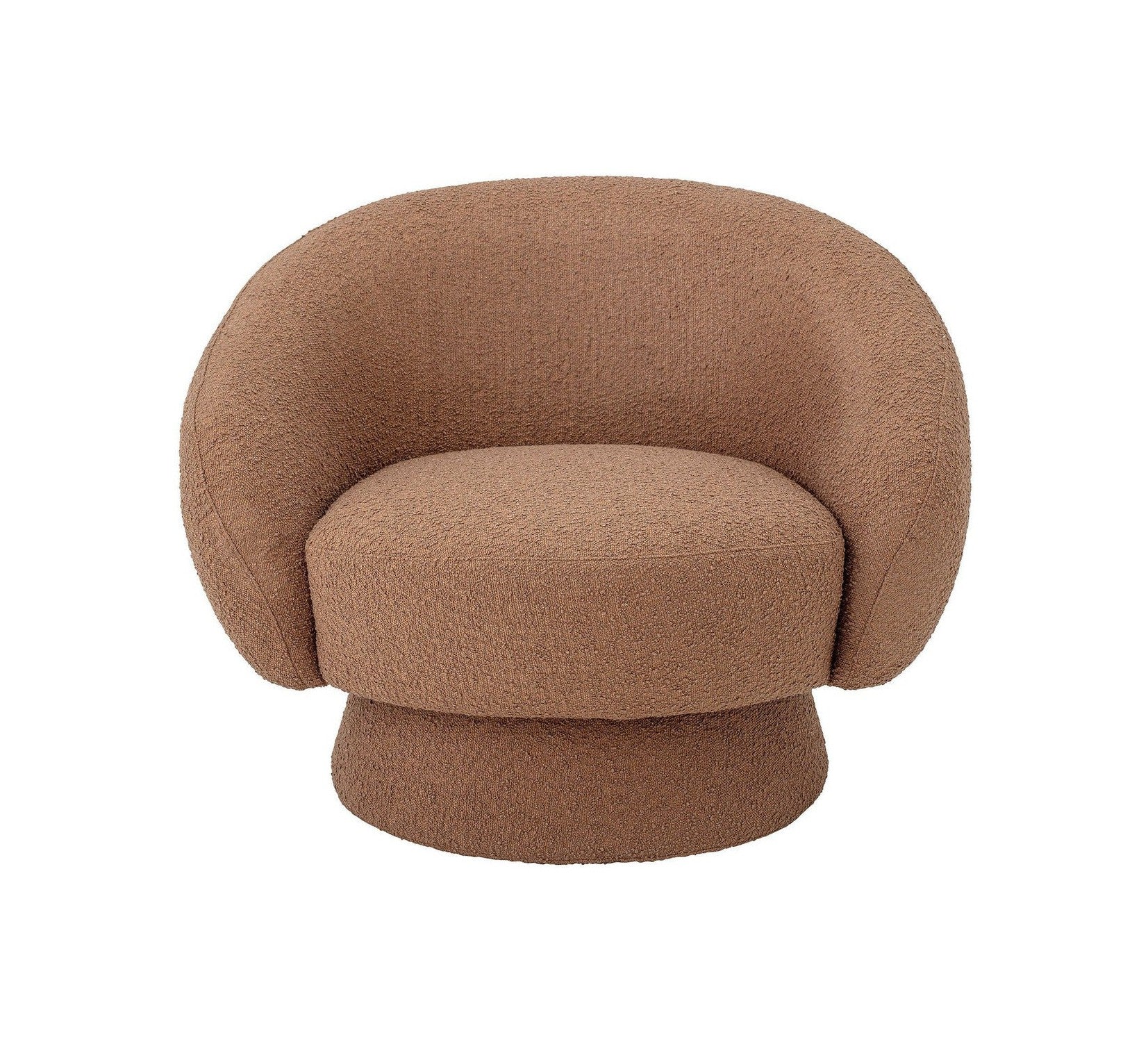 Bloomingville Ted Lounge stol, Brown, Polyester