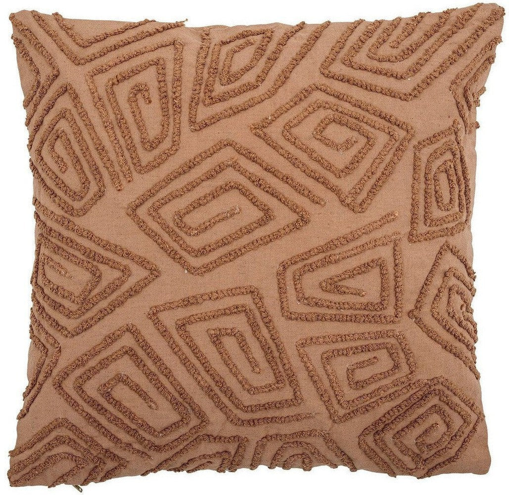 [product_category]-Bloomingville Watton Cushion, Brown, Cotton-Bloomingville-5711173322930-82066277-BLO-1