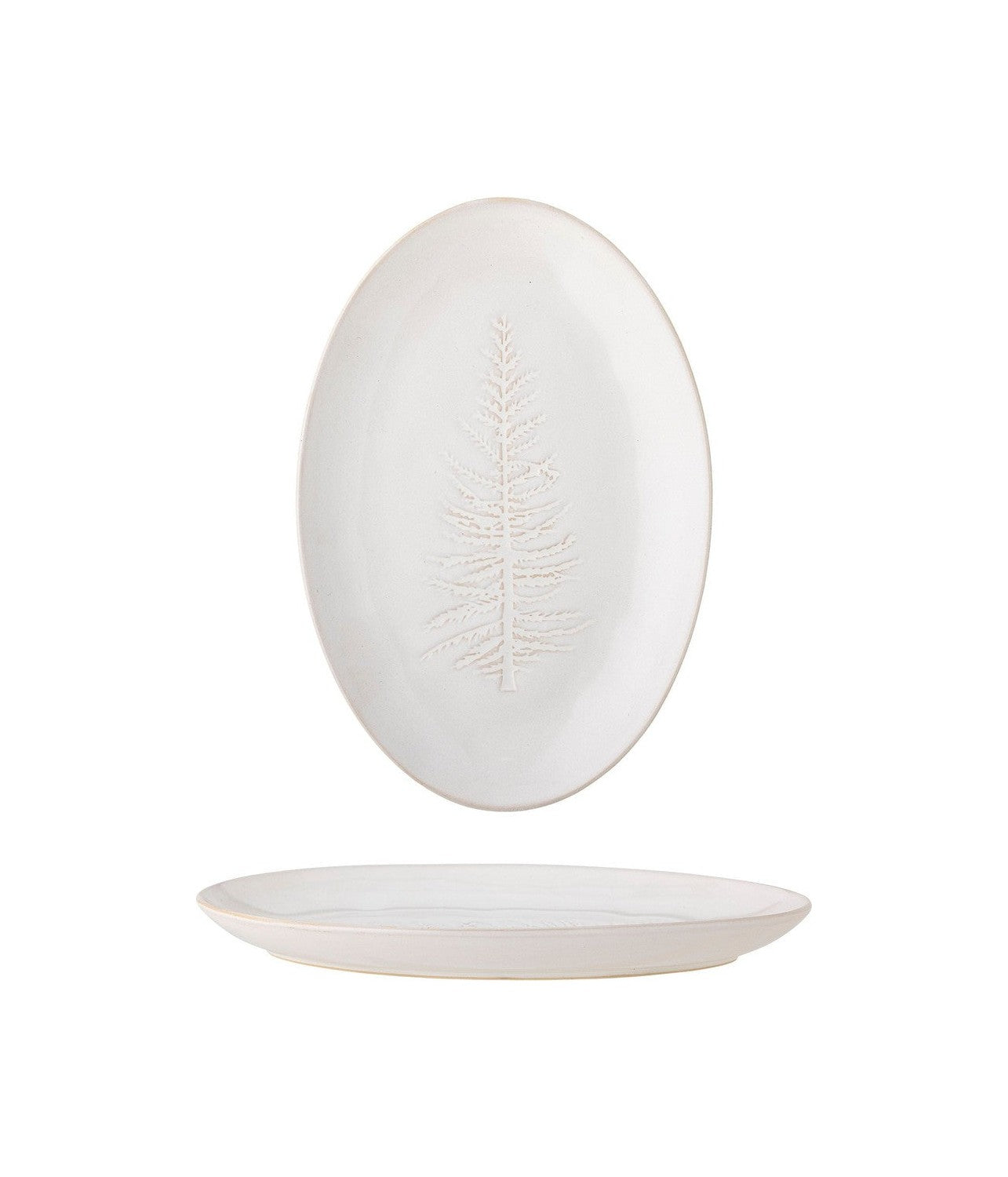 Bloomingville Winter Serving Plate, Nature, Stonegoed