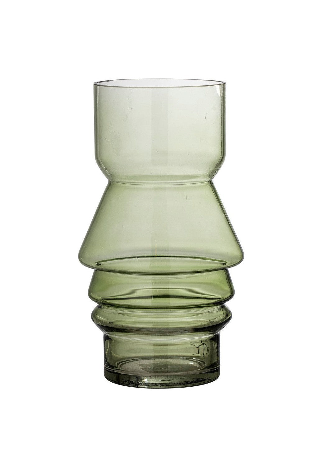 Vase Bloomingville Zalla, vert, verre