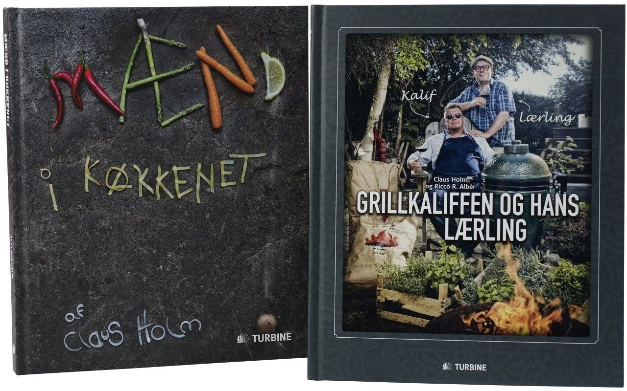 Boek set m/ 2 boeken Holm Boeken, ingesteld met 2 boeken