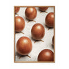  Egg Parade Poster Frame Made Of Light Wood 50x70 Cm