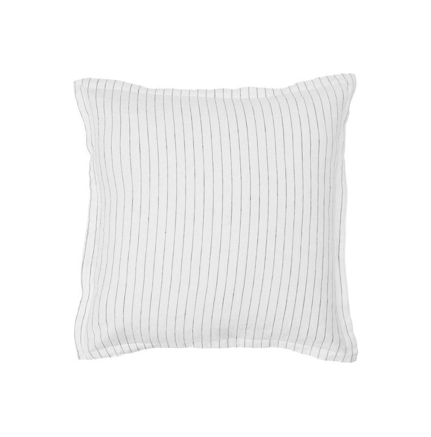 Von Nord Throw Pillow Cover, Bngunhild, Schnee w. Kohle