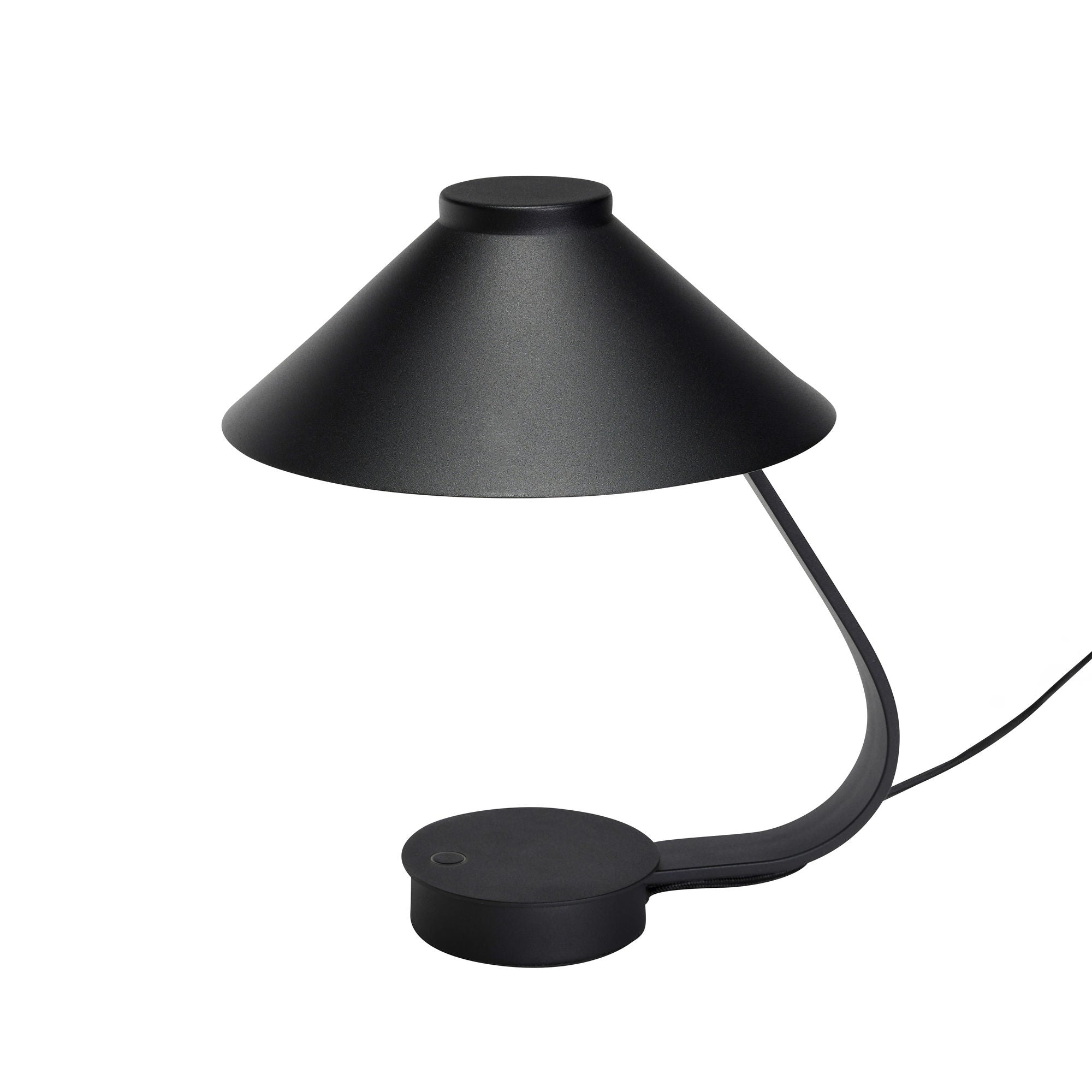 Lámpara de mesa de Hübsch Muri Negro