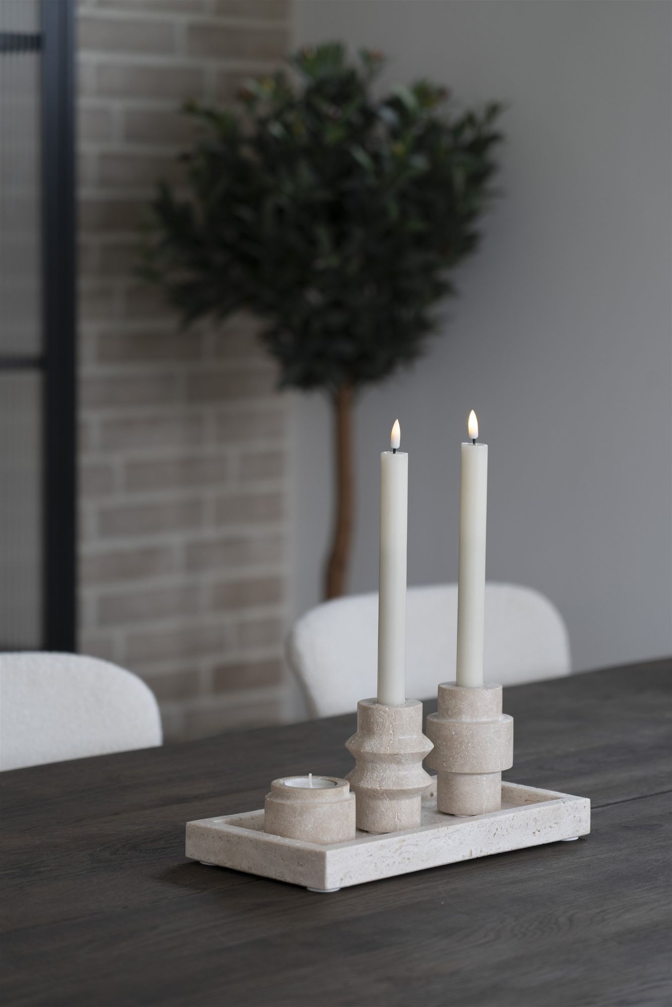 Huset Nordic Candle Holder