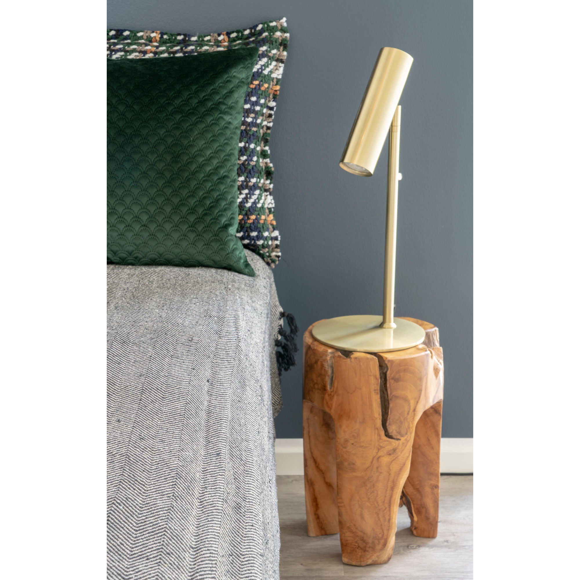 Hus Nordic Rose Teak Stool