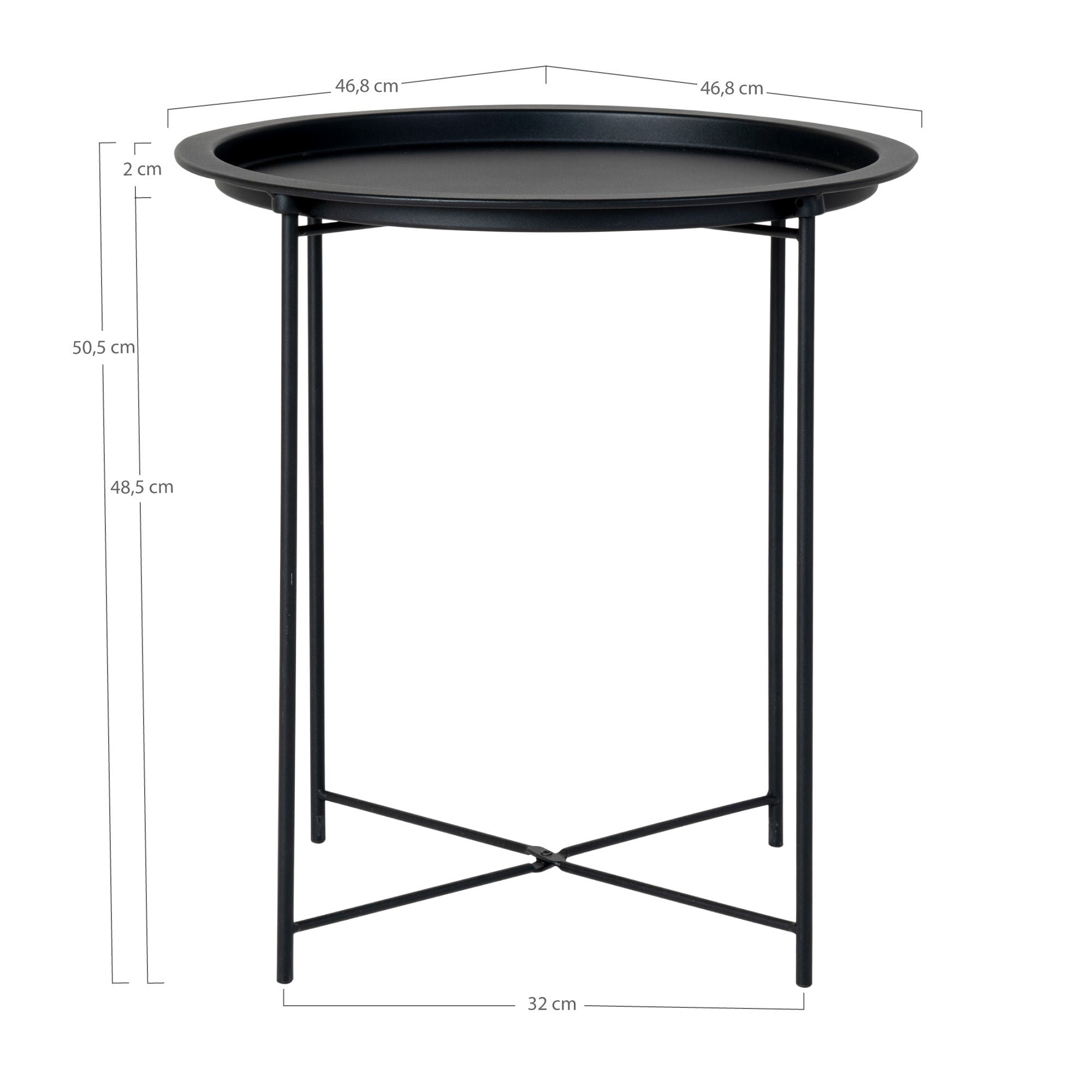 Table d'appoint nordique Bastia nordique