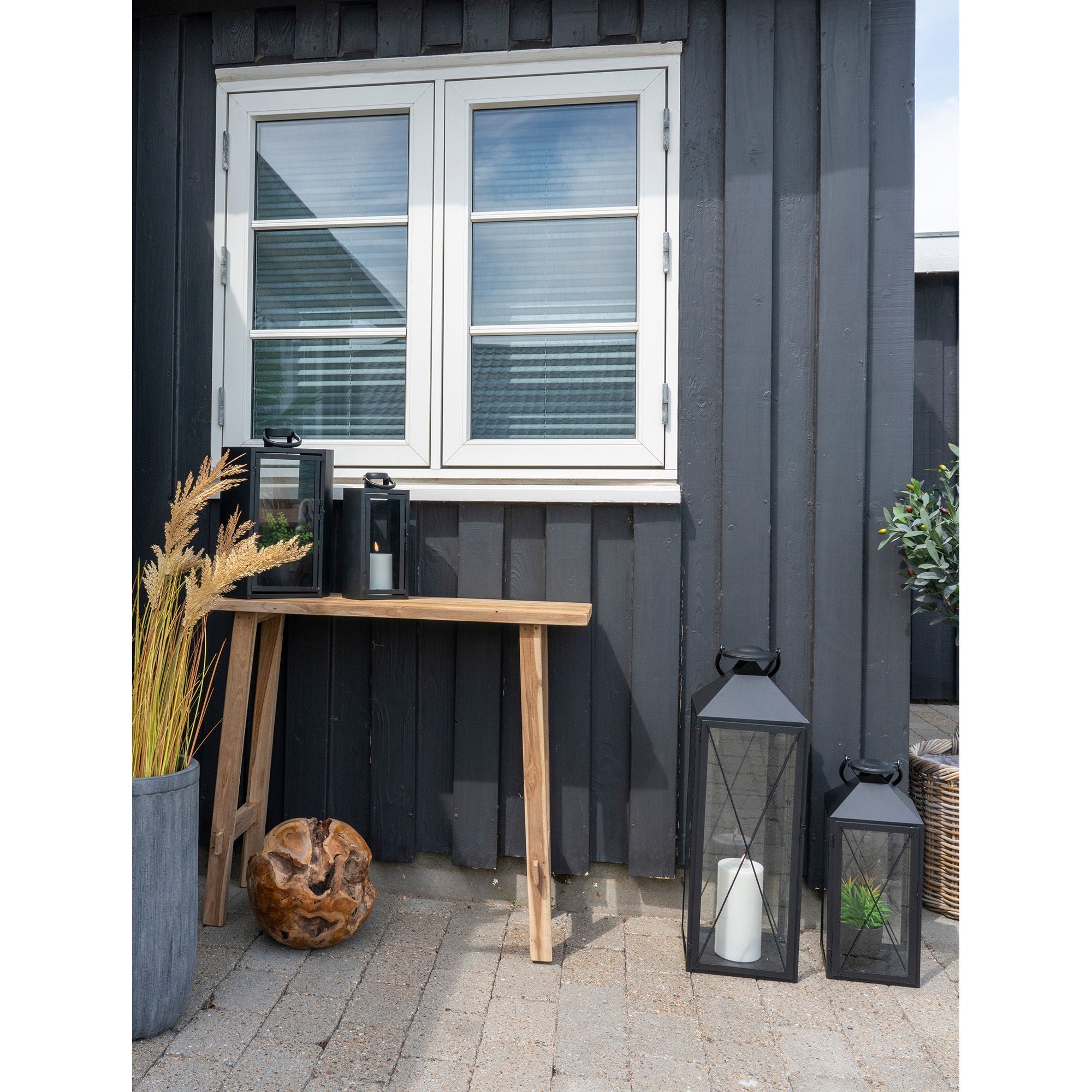 Huis Noordse Girona Teak Console Table