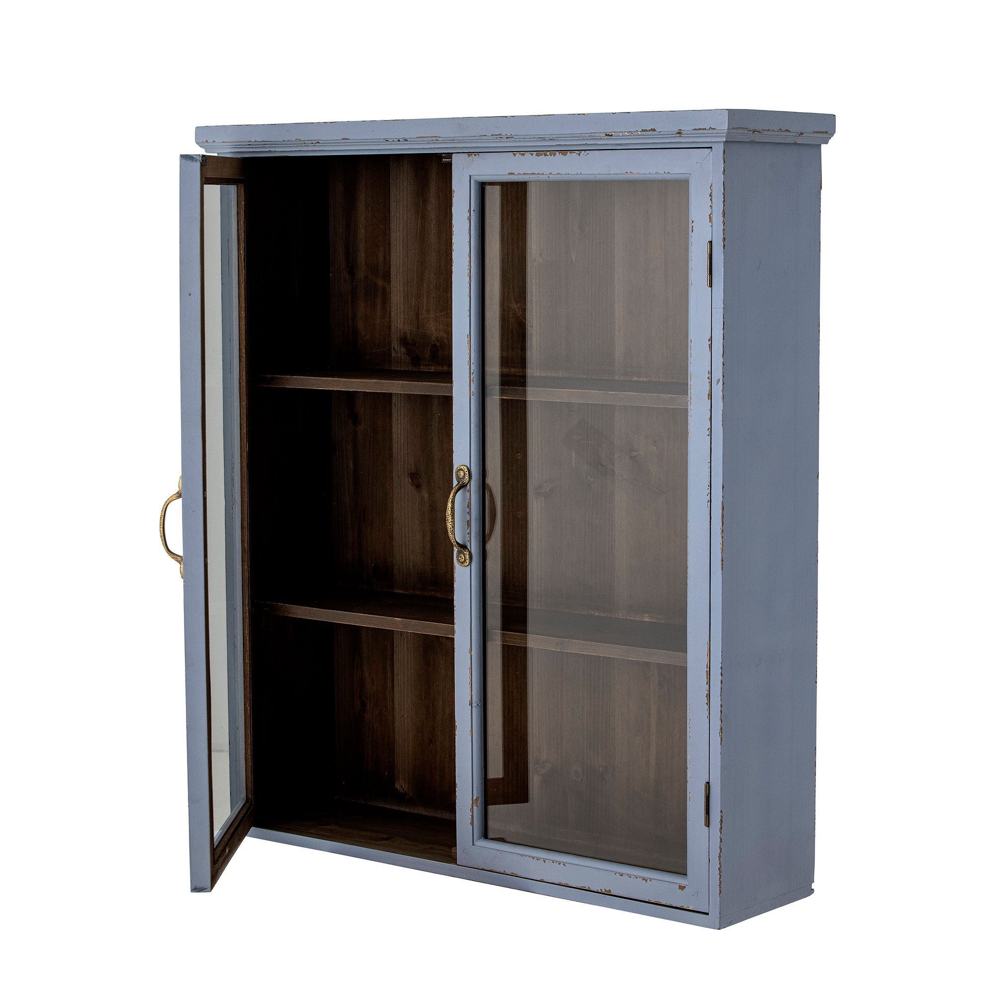 Collection créative Hazem Cabinet, Blue, Firwood