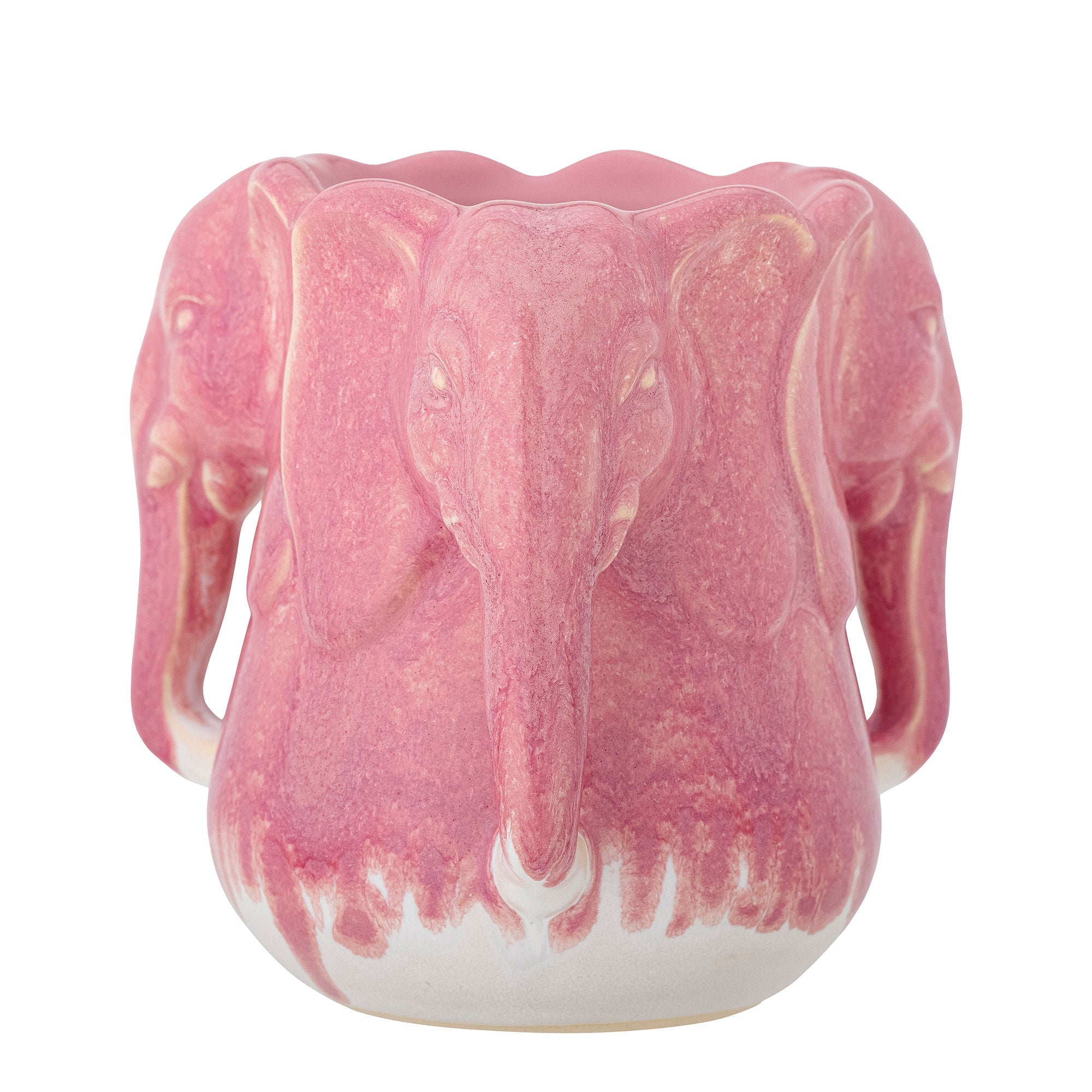 Bloomingville Pontus Vase, Pink, Goneware