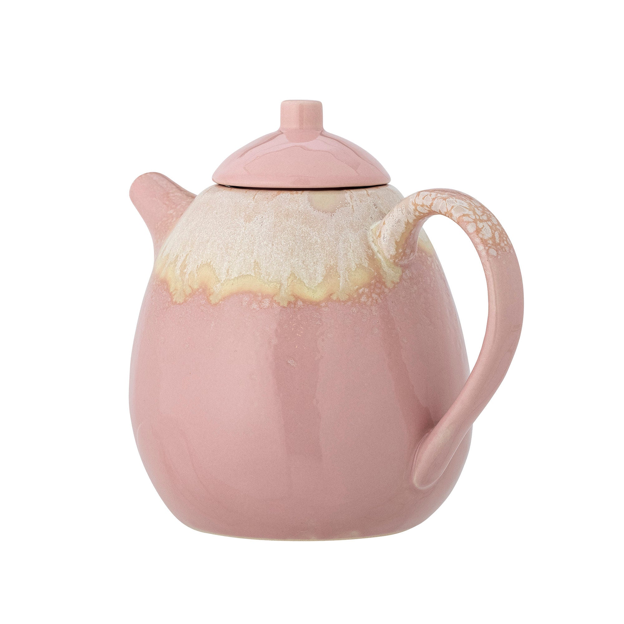 Bloomingville Louisa Teapot, Rose, Steingware