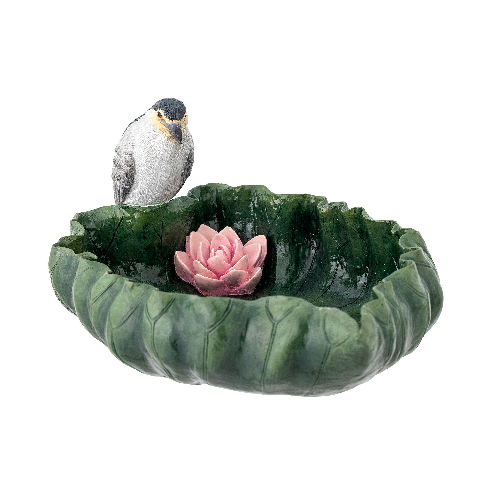 Kreative Kollektion Neimi Deco Bowl, Green, Polyresin