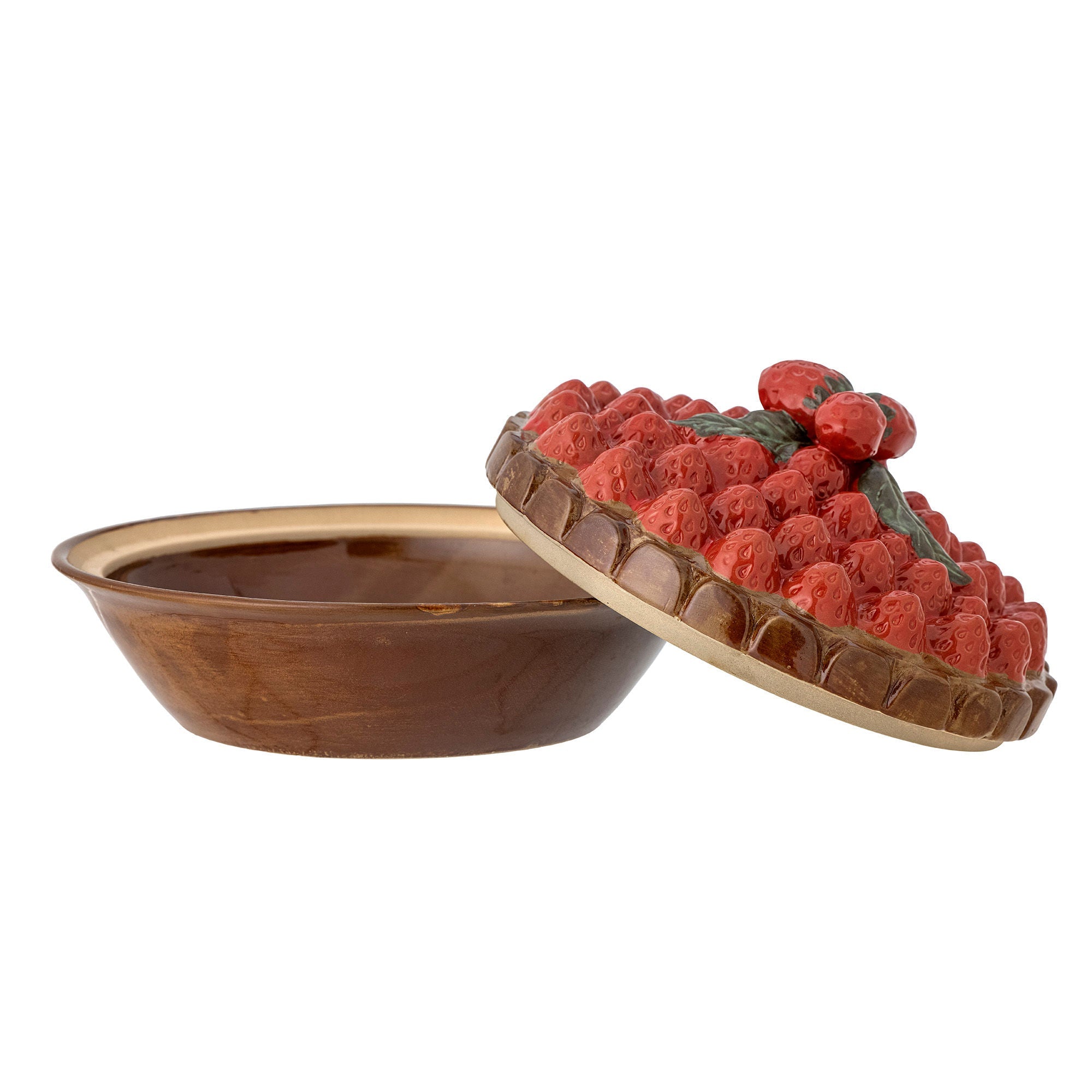 Kreativ kollektion Maehan Ovn Dish W/Lid, Brown, Stenteware