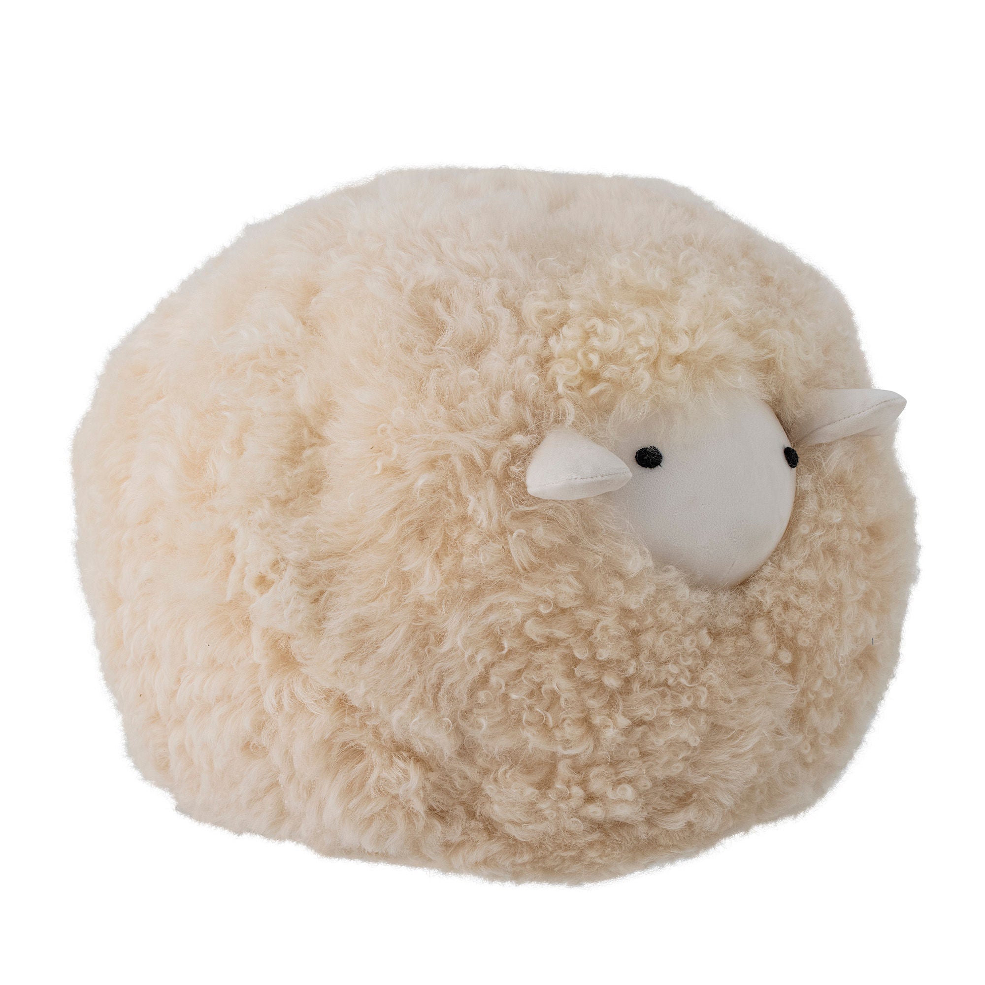 Bloomingville Mini Rubert Soft Toy, Nature, Lambskin