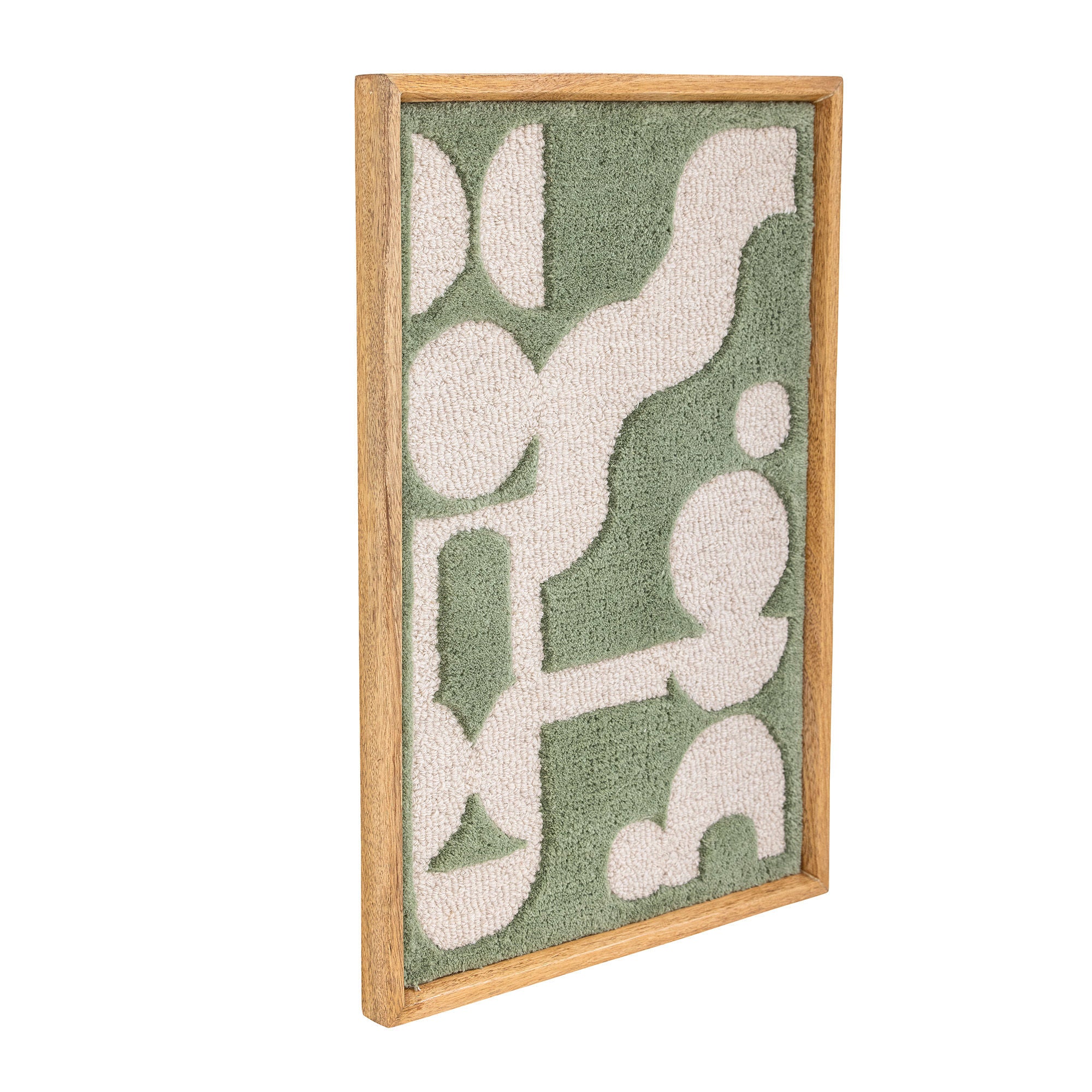 Bloomingville Longton Wall Decor, Green, Ull