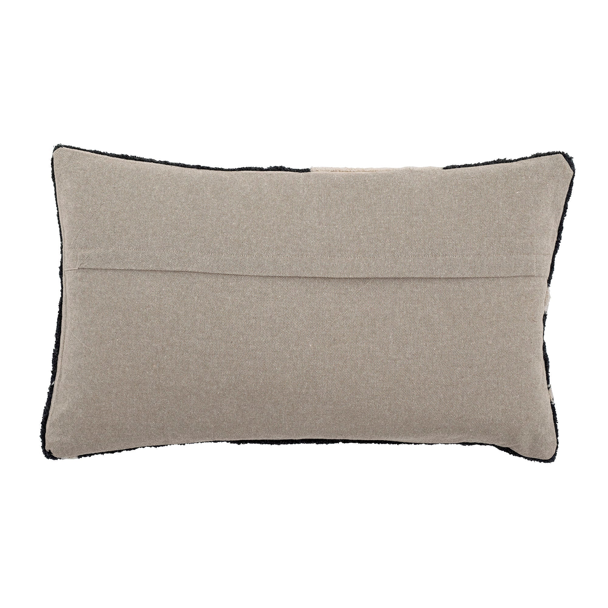 Bloomingville Ryton Cushion, zwart, katoen