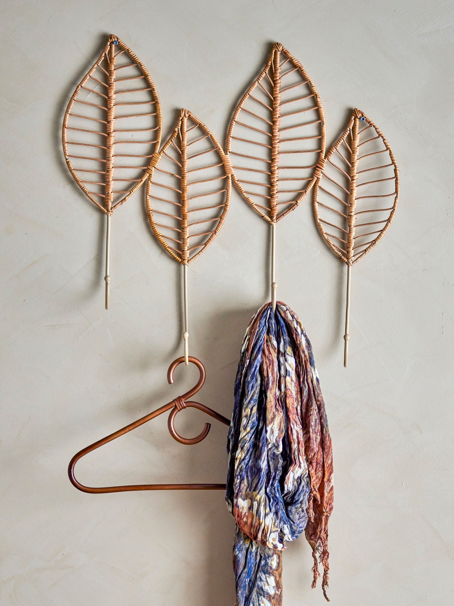 Bloomingville Neta Coat Rack, Nature, Rattan