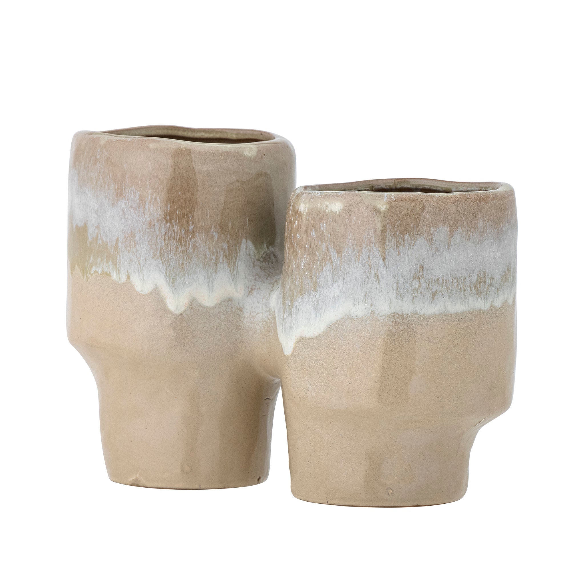 Bloomingville Maiak Flowerpot, brun, stengods