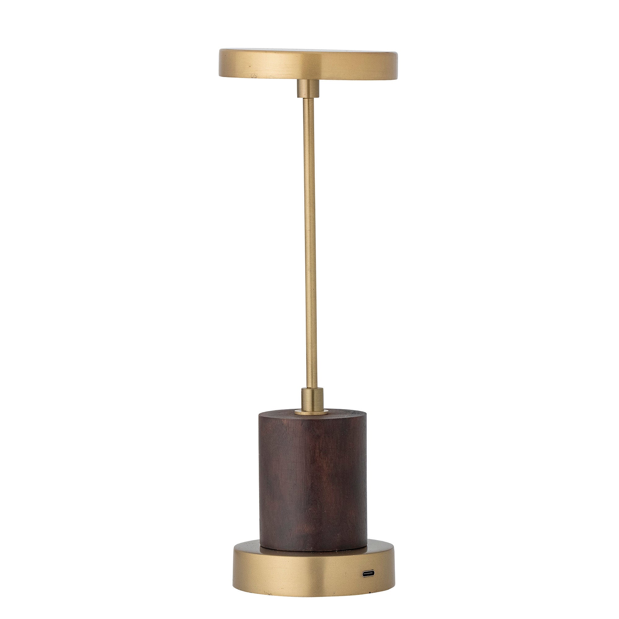 Bloomingville Chico Portable Lampe, ricaricabile, ottone, metallo