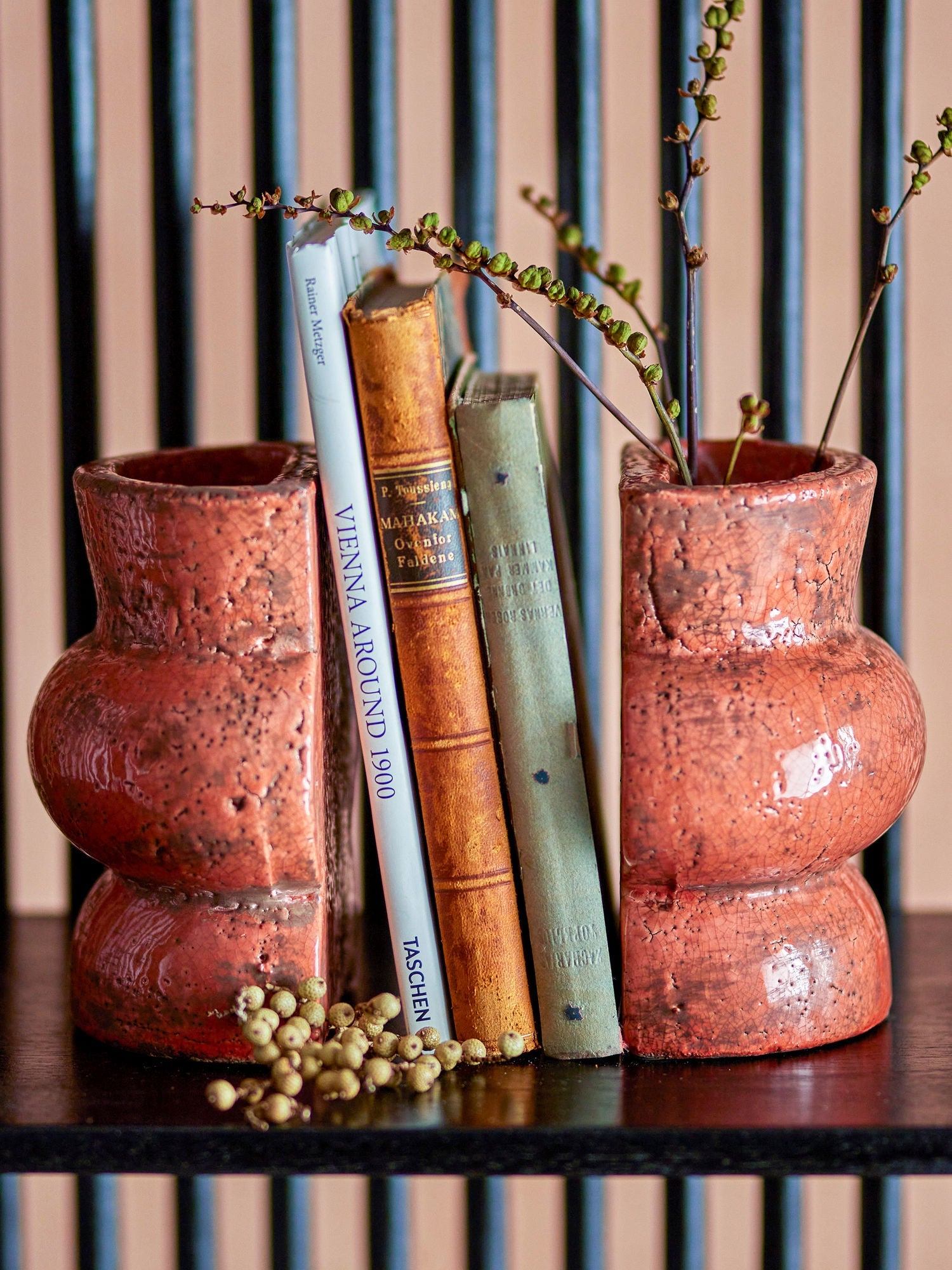 Colección creativa Maiza Bookend, Orange, Terracotta