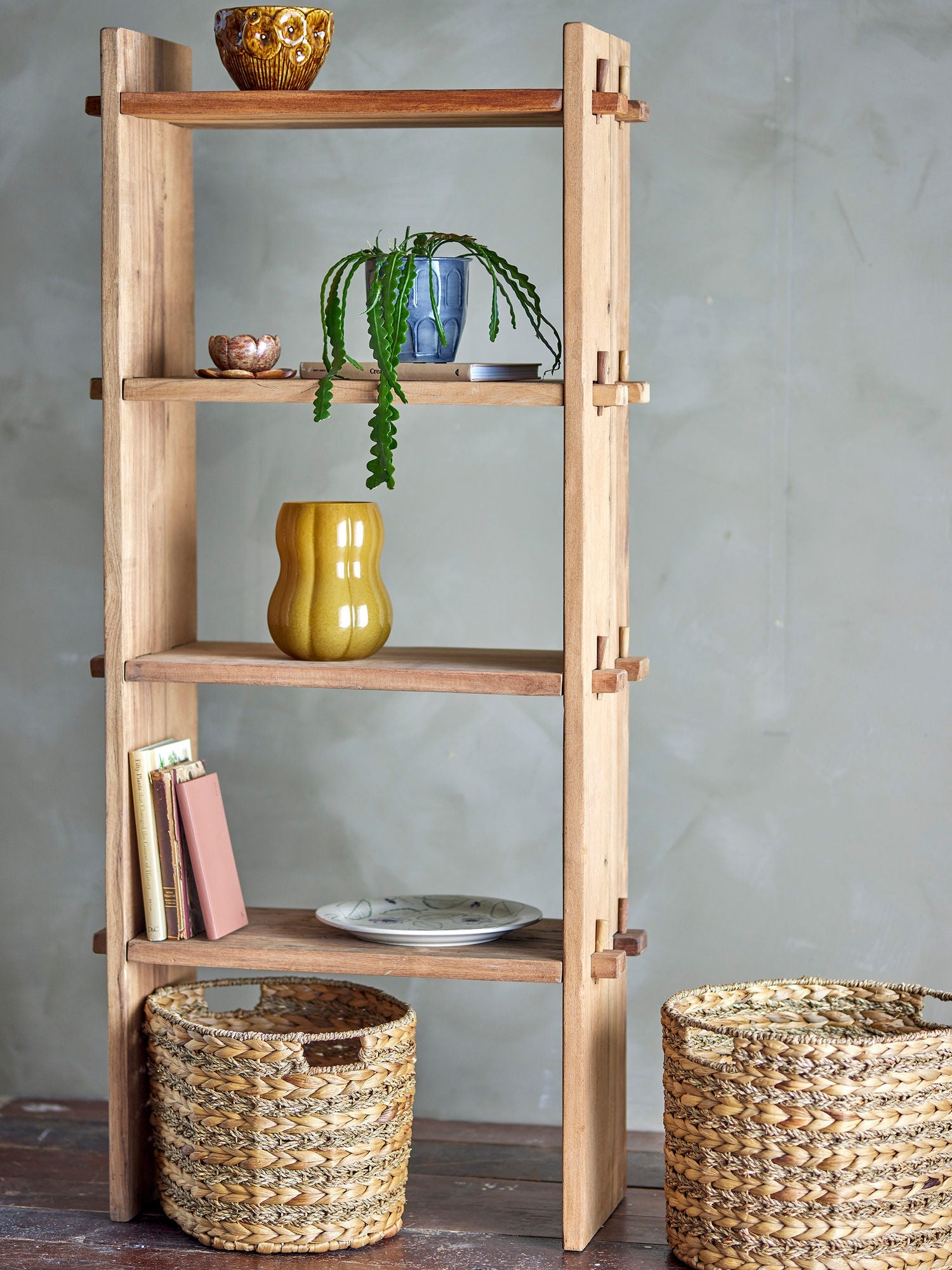 Collezione creativa Duke Bookcase, Brown, bosco di recupero