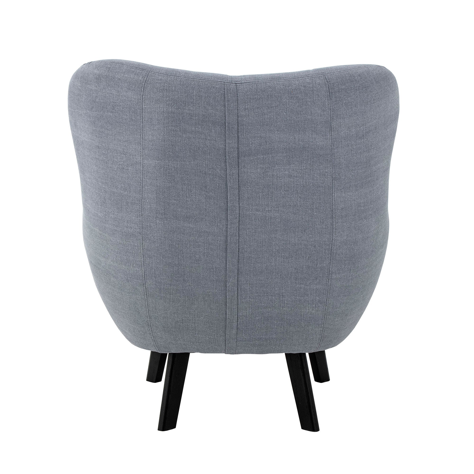 Creative Collection Beau Lounge sedia, blu, cotone