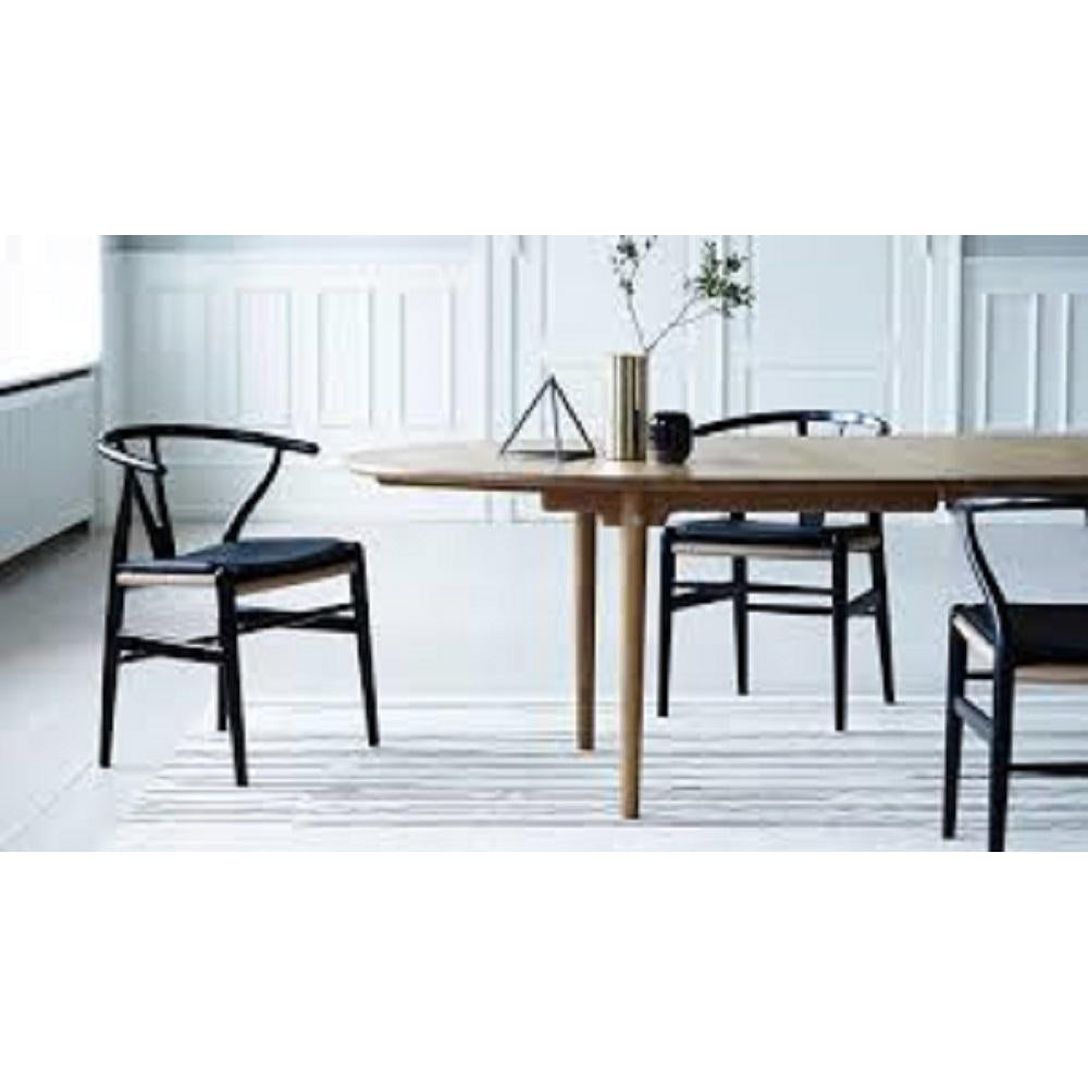 Carl Hansen CH24 Wishbone Chair Natural Cord, lackierte Buche Special Edition