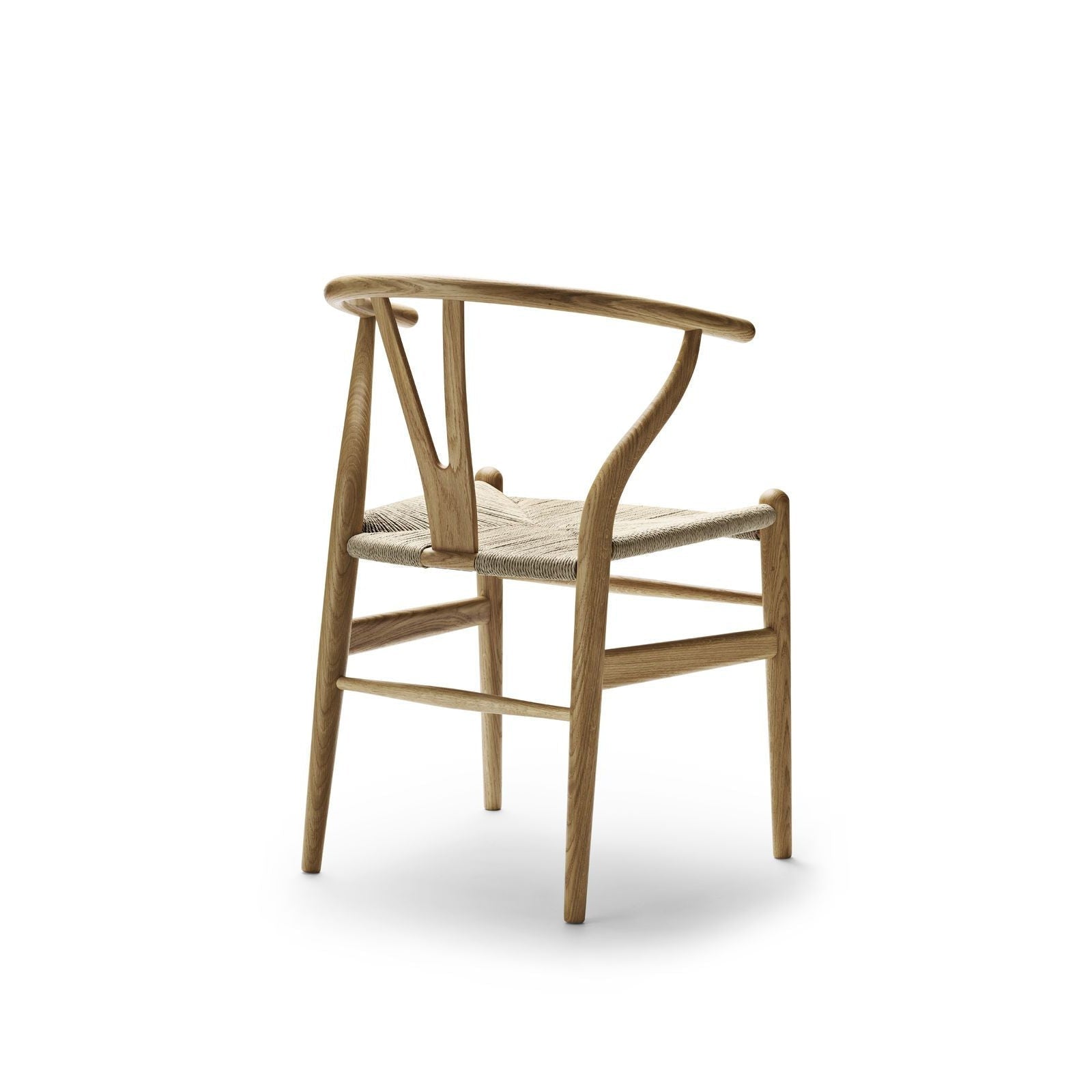 Carl Hansen Ch24 Wishbone Chair Natural Cord, Oiled Oak