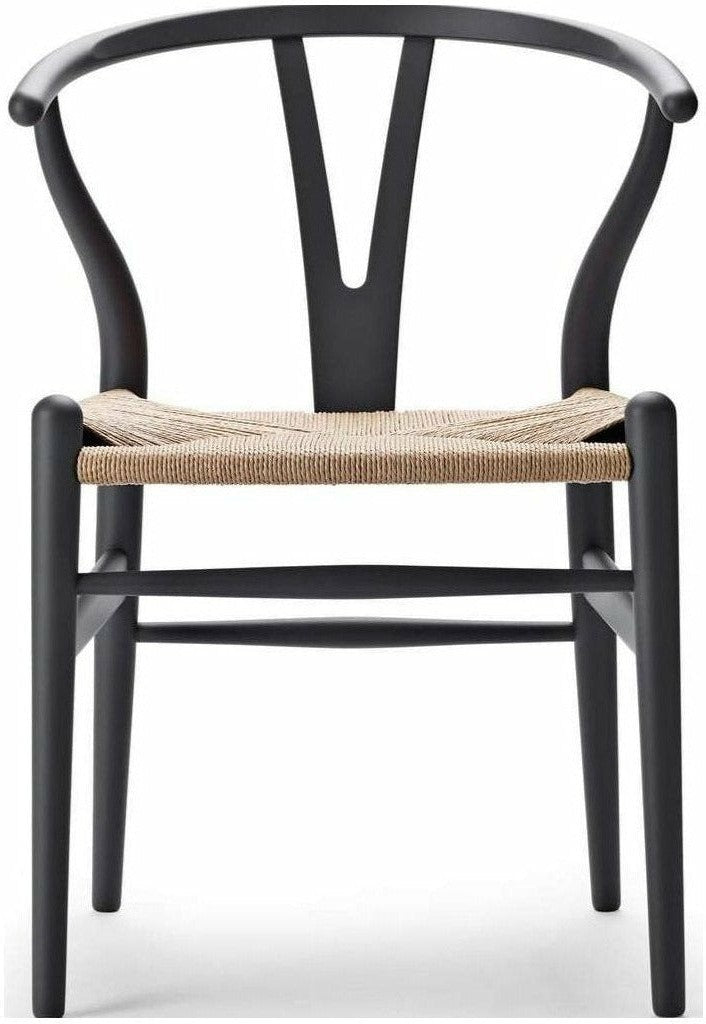 Carl Hansen CH24 Wishbone stól sérútgáfa, sérútgáfa með beyki, mjúk gráa