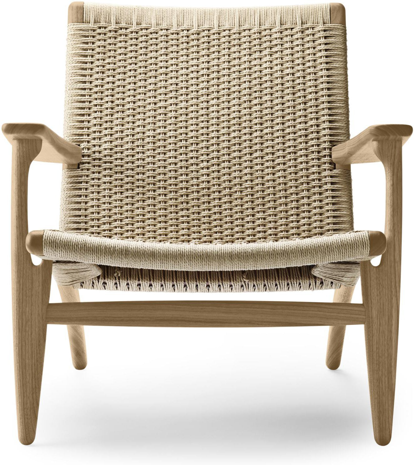 Carl Hansen Chaise salon CH25, chêne huilé / naturel